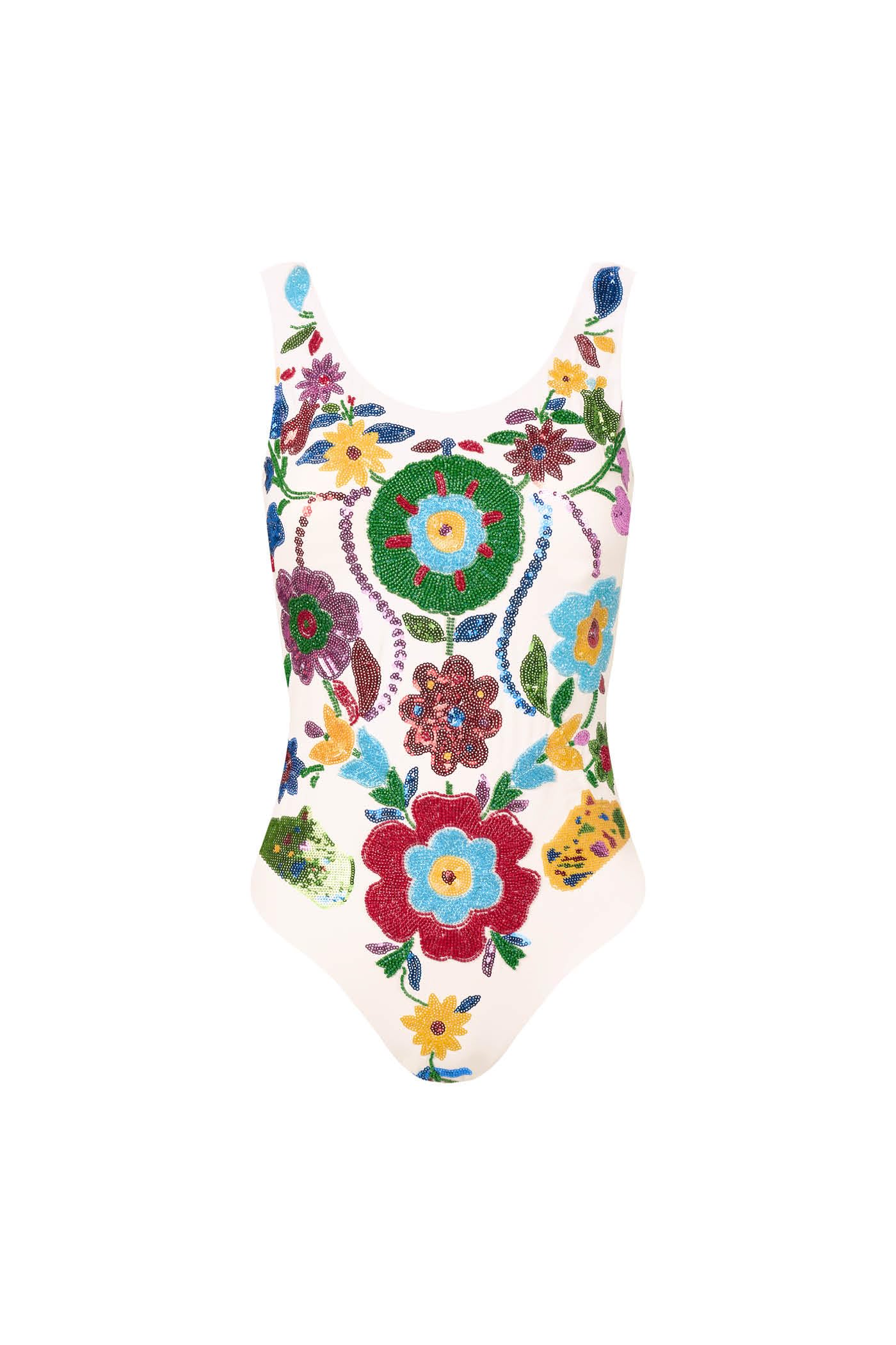 Goldenpoint Encanto costume intero olimpionico paillettes