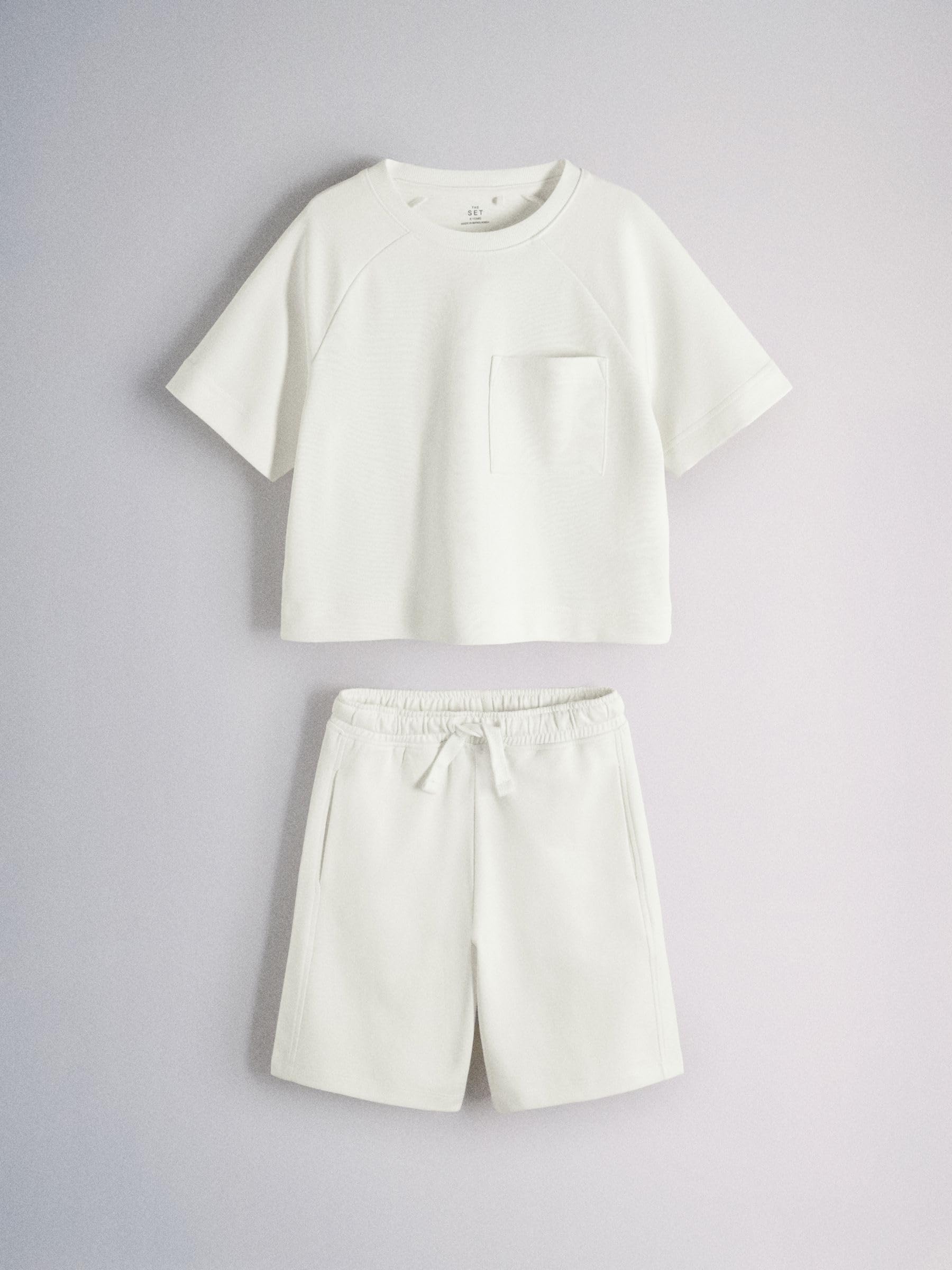 Next The Set completo bambino 2 pezzi t-shirt tasca jersey