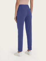 Ragno Super Natural Chino Slim Pantaloni Skipper Blue tencel