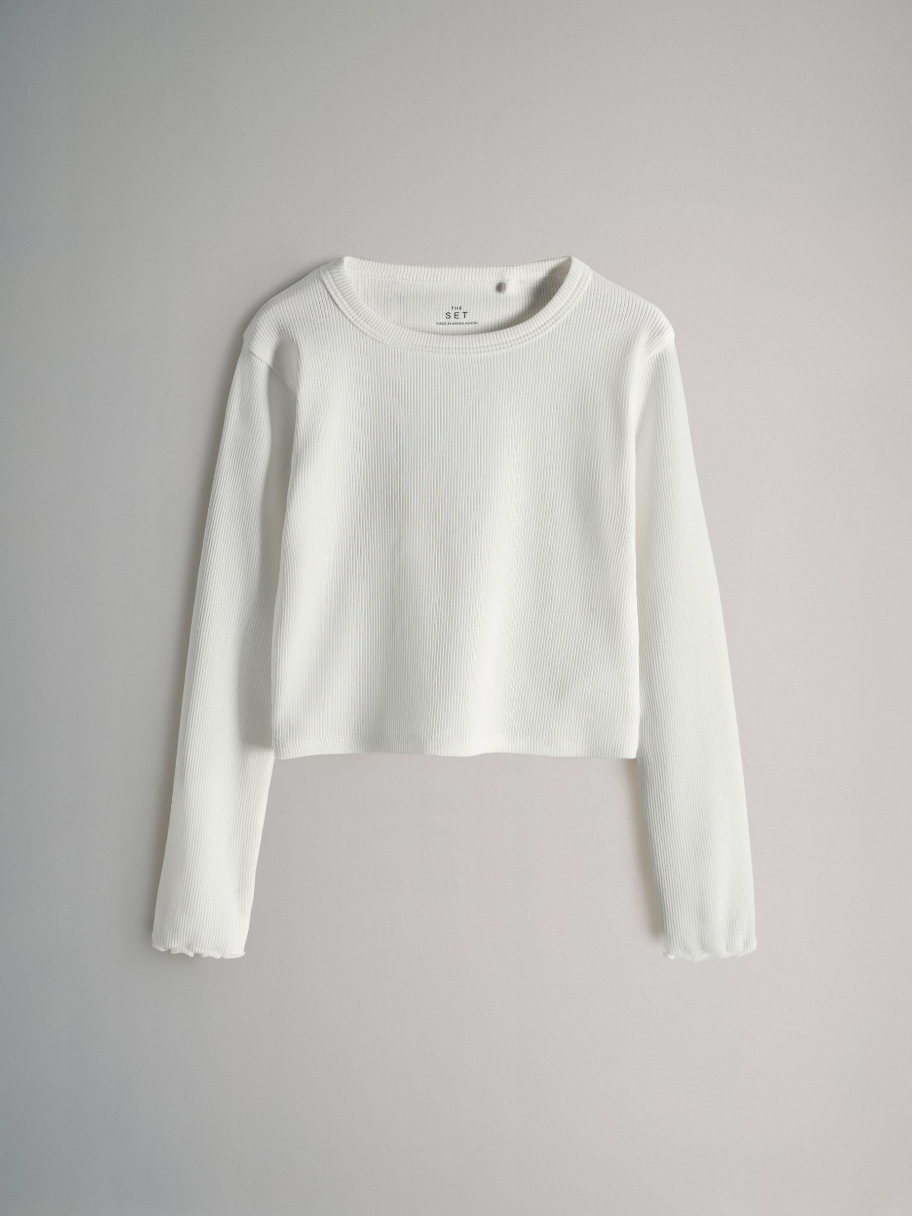 The Set maglia coste bambina 7 pezzi manica lunga