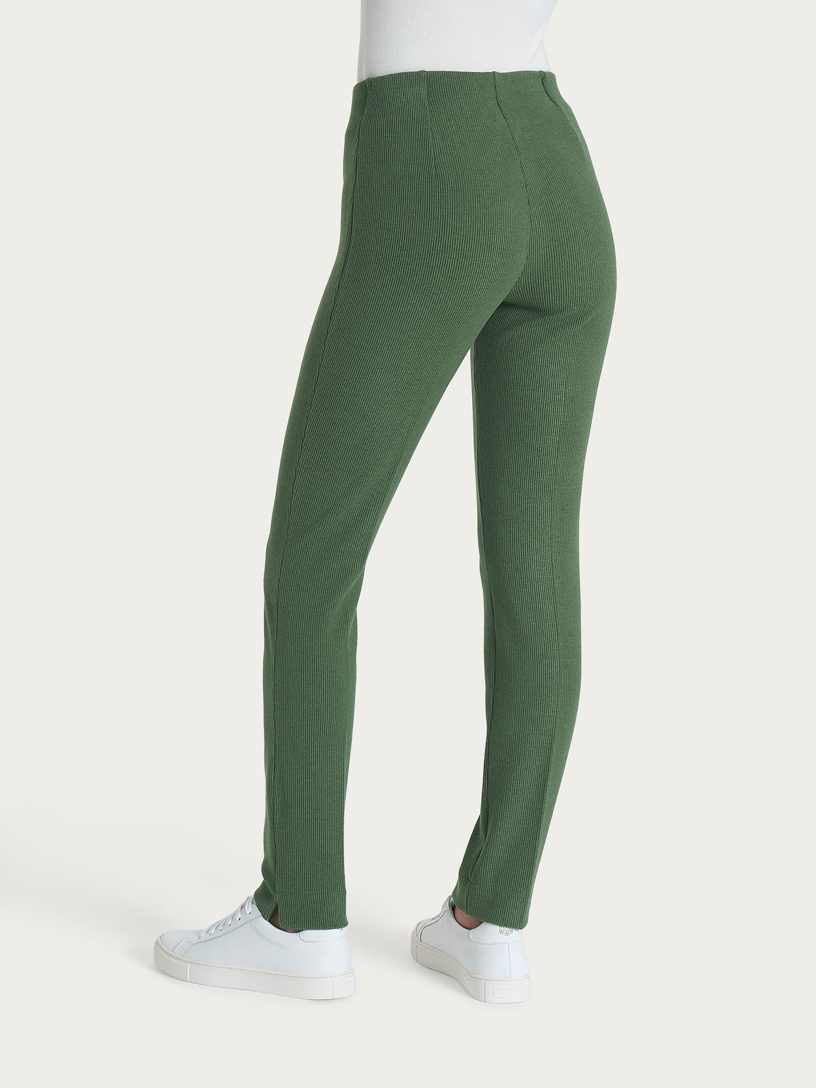 Ragno Velvet The Cigarette pantalone sigaretta Bronze Green velluto