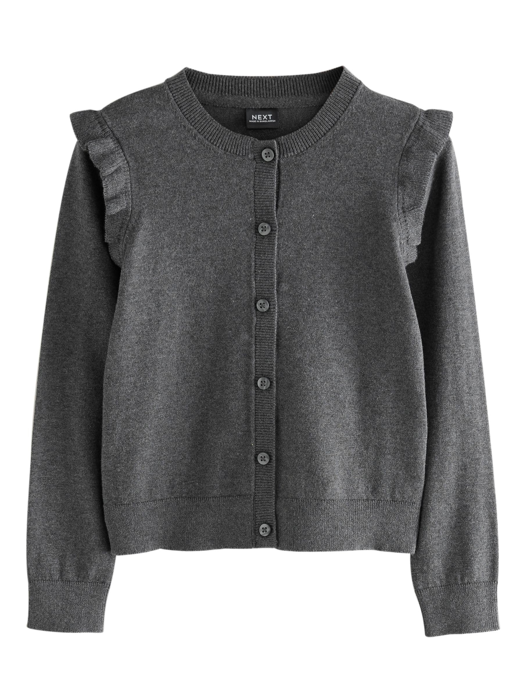 Geo Next cardigan bambina scuola cotone taglia 110 volant