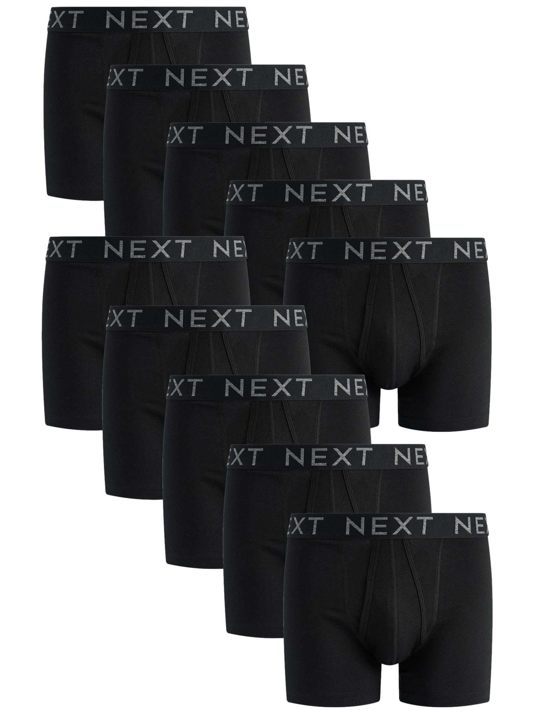 Next boxer uomo cotone 10 pezzi regular cuciture A
