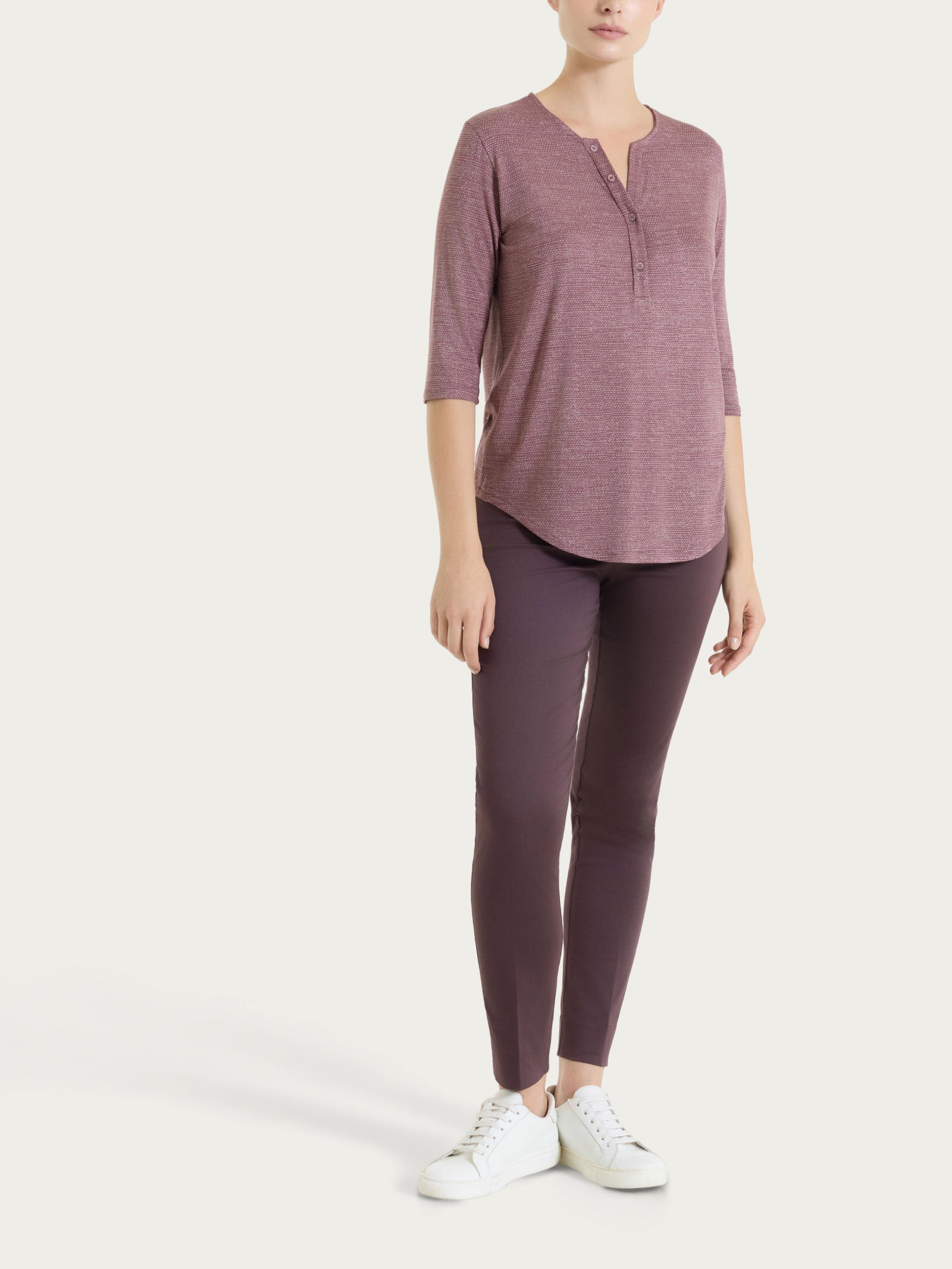 Ragno Summer maglietta donna viscosa Fant. Twilight Mauve