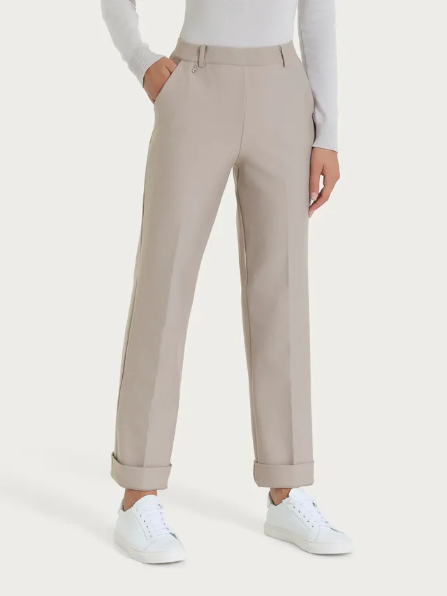 Ragno The Wide Leg Pantalone Ampio Compact String