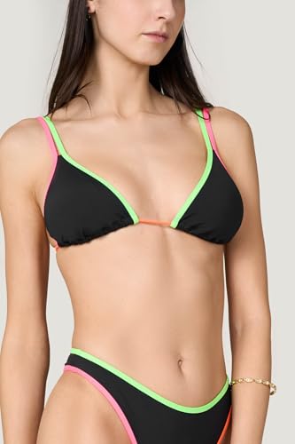 Goldenpoint Neon Top Bikini Triangolo Senza Imbottitura