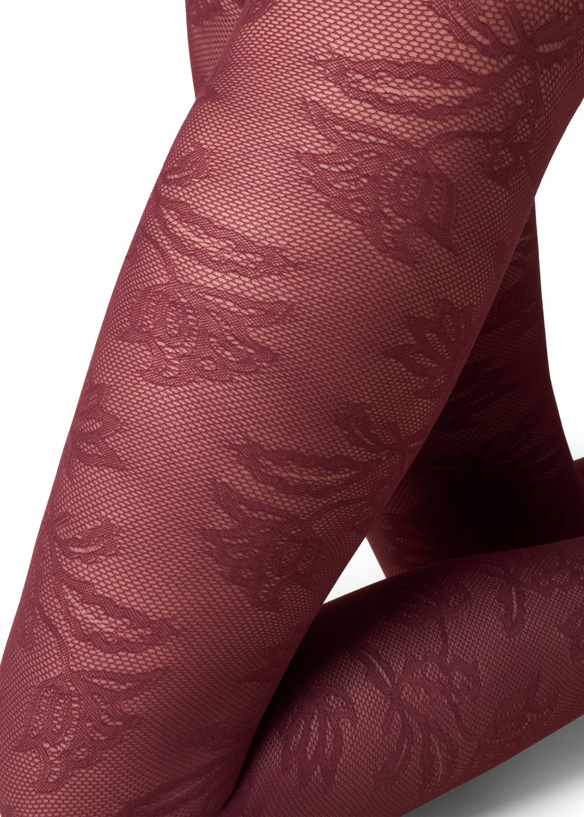 Philippe Matignon Ramage collant rete motivo floreale