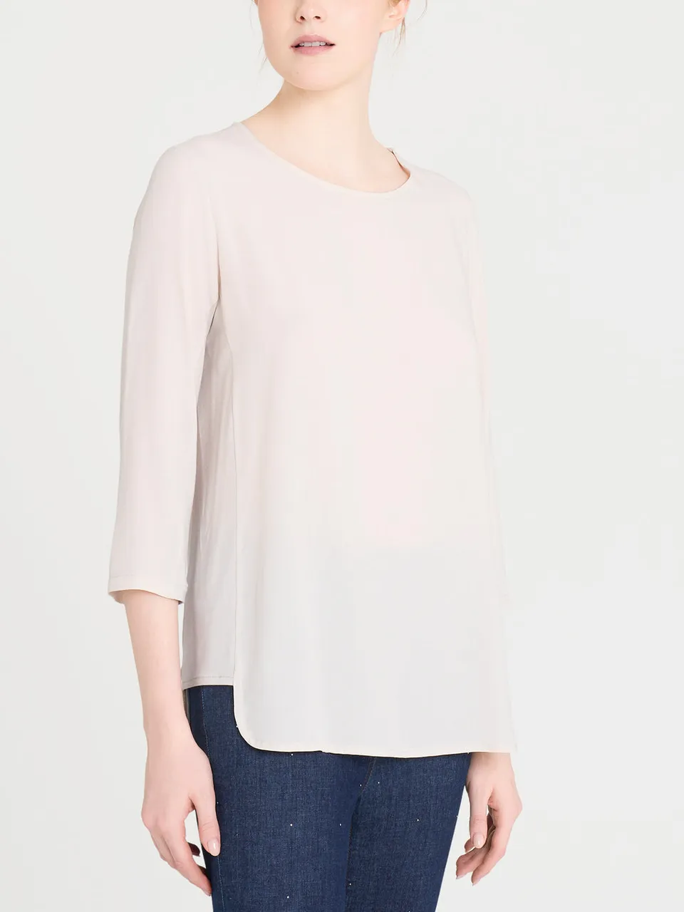 Ragno Viscosa Summer maglia champignon girocollo