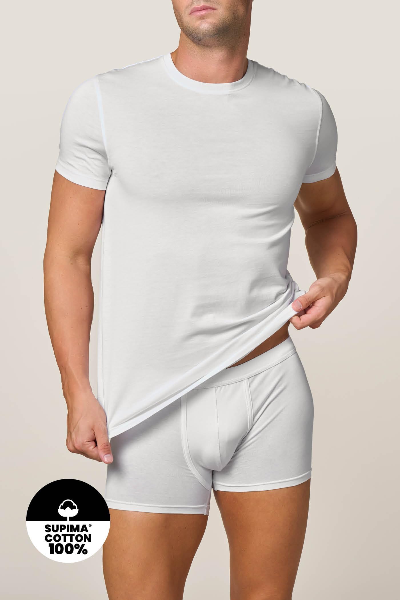 Goldenpoint Supima Girocollo t-shirt cotone uomo