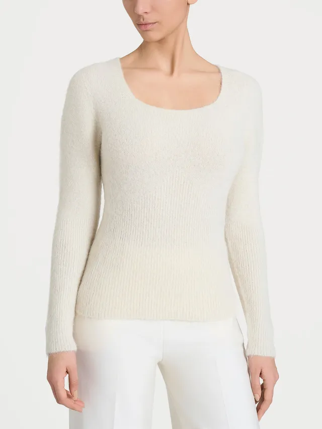 Ragno Misto Alpaca Maglia Madonna Avorio