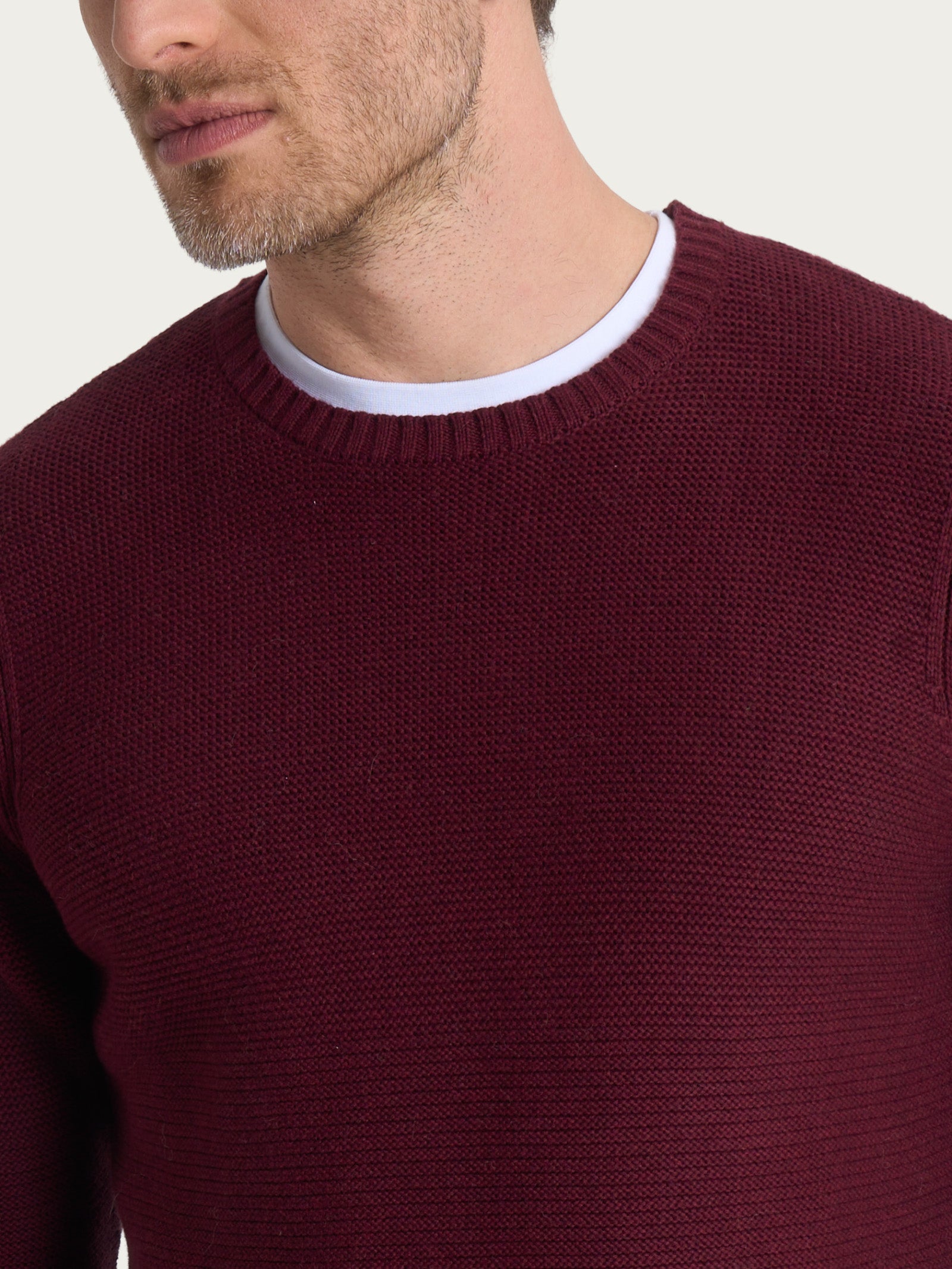 Ragno Winter Cotton pull girocollo uomo Fig Mel. cotone