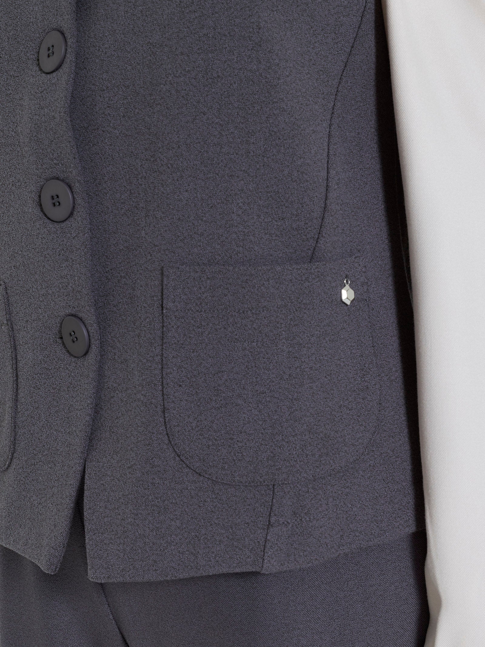 Ragno Comfort Flannel Twill gilet Ardesia elegante