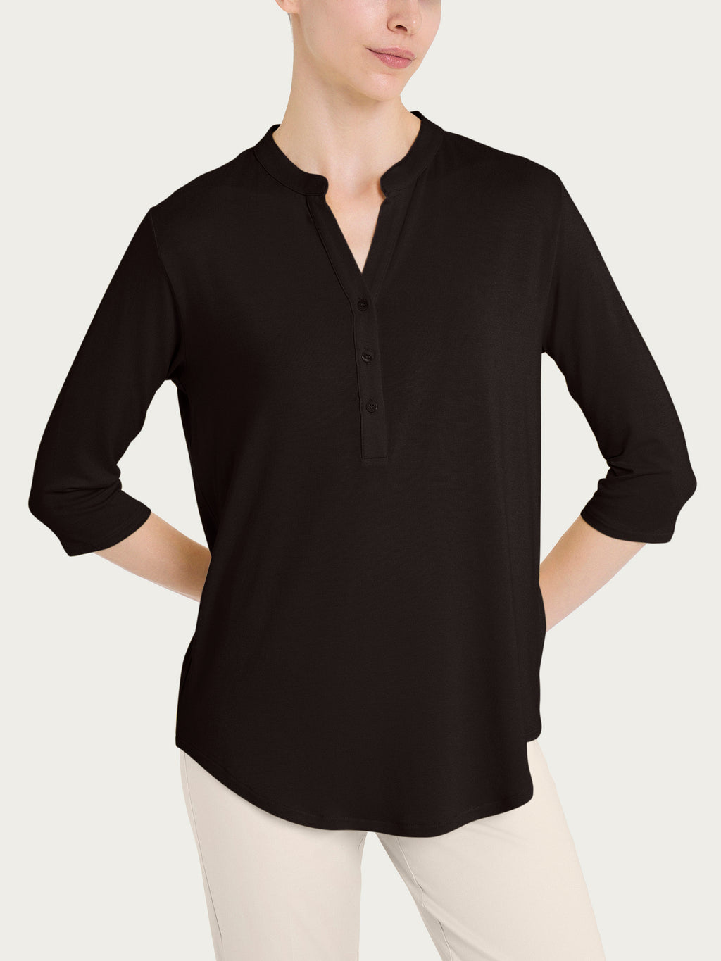 Ragno Viscosa Summer maglia manica 3/4 chocolate torte morbida