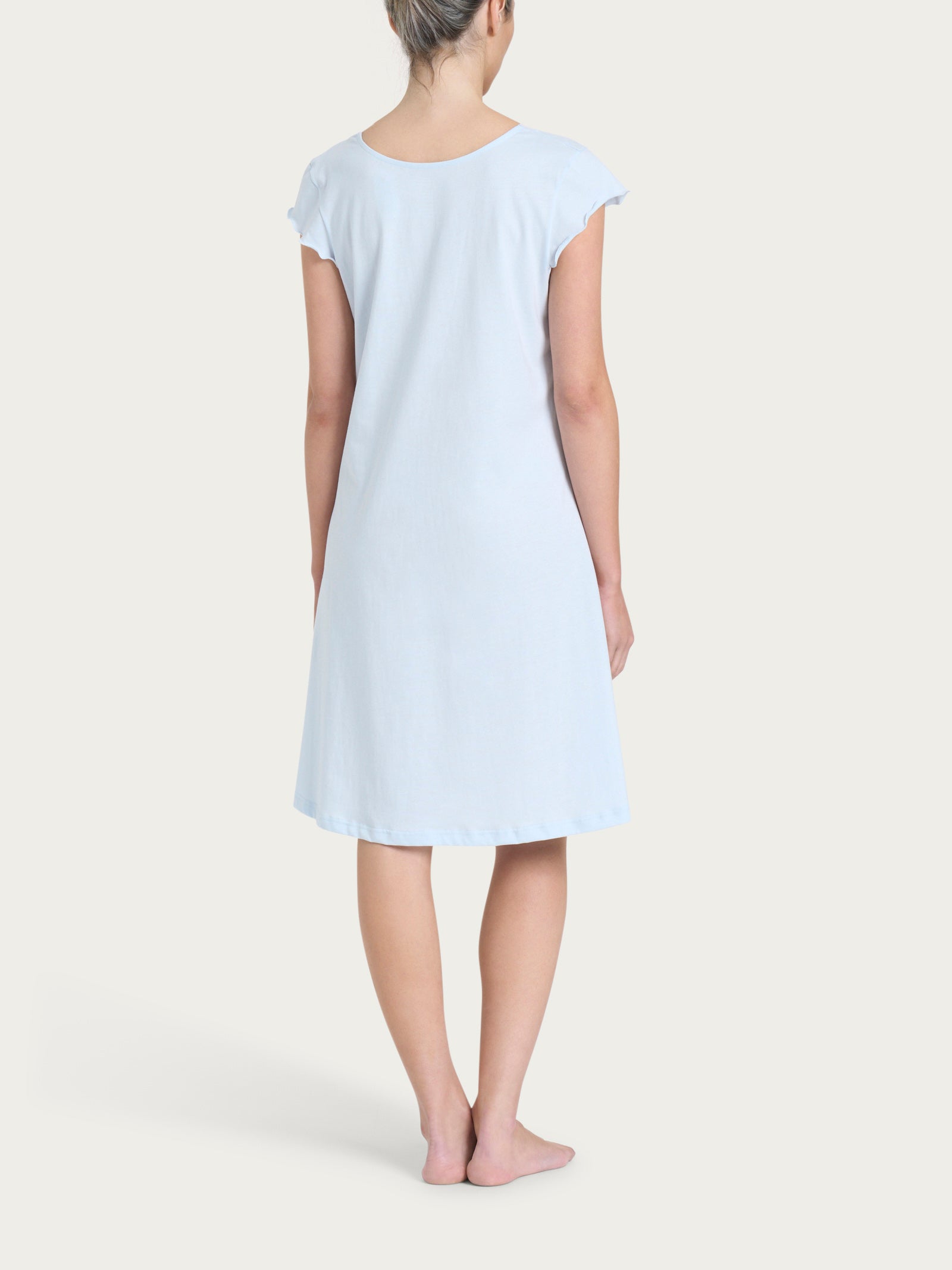 Ragno Sweet Emotion Scollo V camicia da notte Ice Water cotone