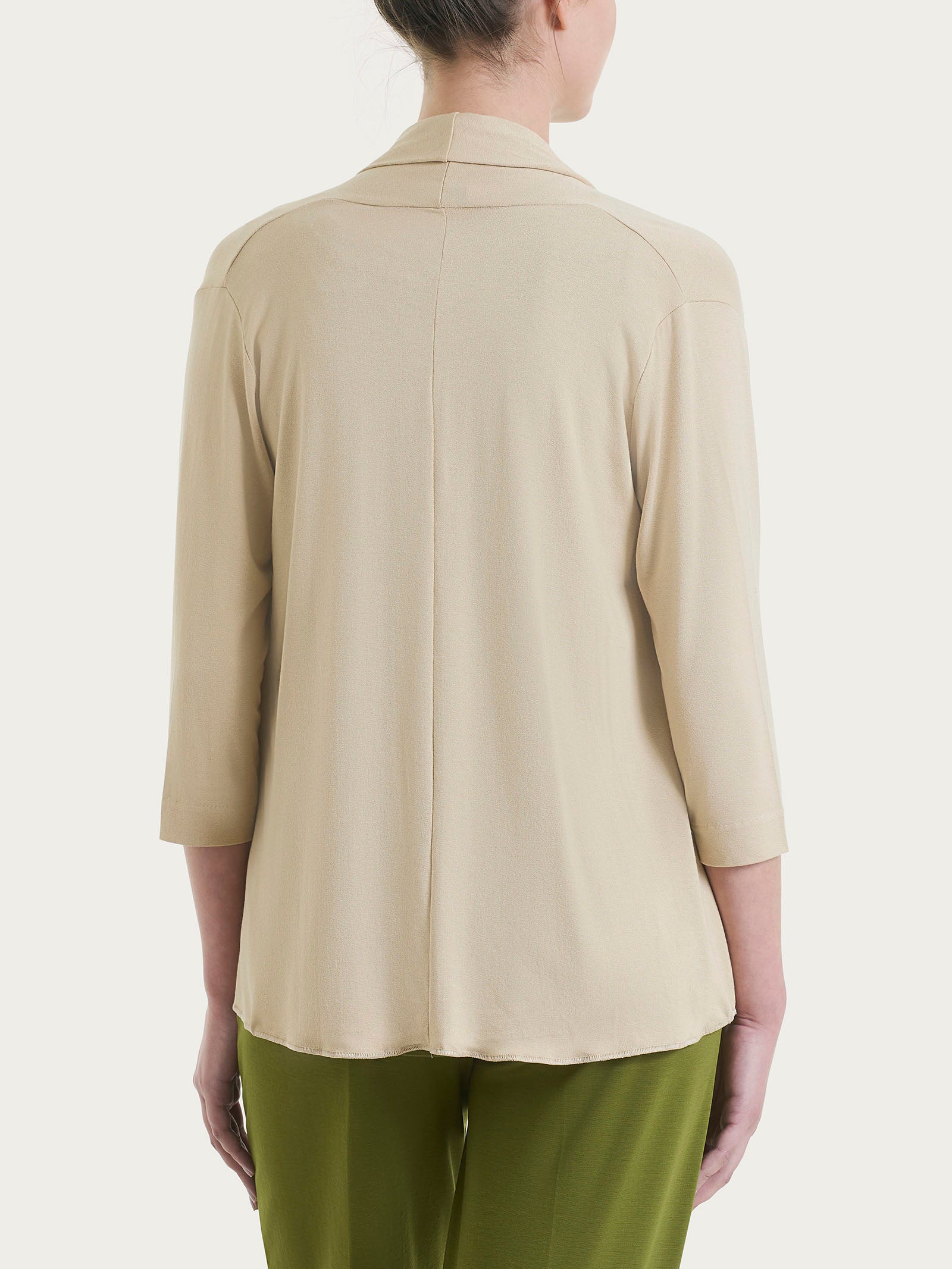 Ragno Relaxed Wardrobe Cardigan Corto Irish Cream viscosa