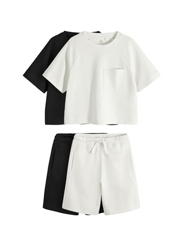 Next The Set completo bambino 2 pezzi t-shirt tasca jersey