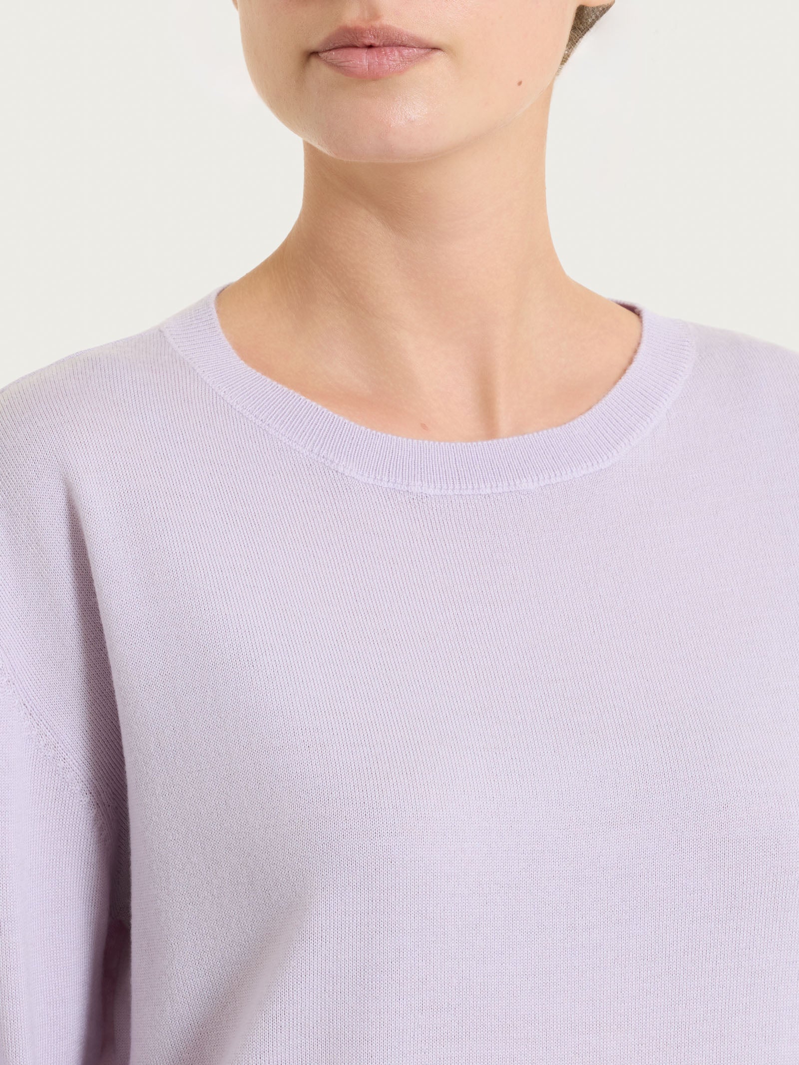 Ragno Merino Soft maglia barchetta Thistle in lana