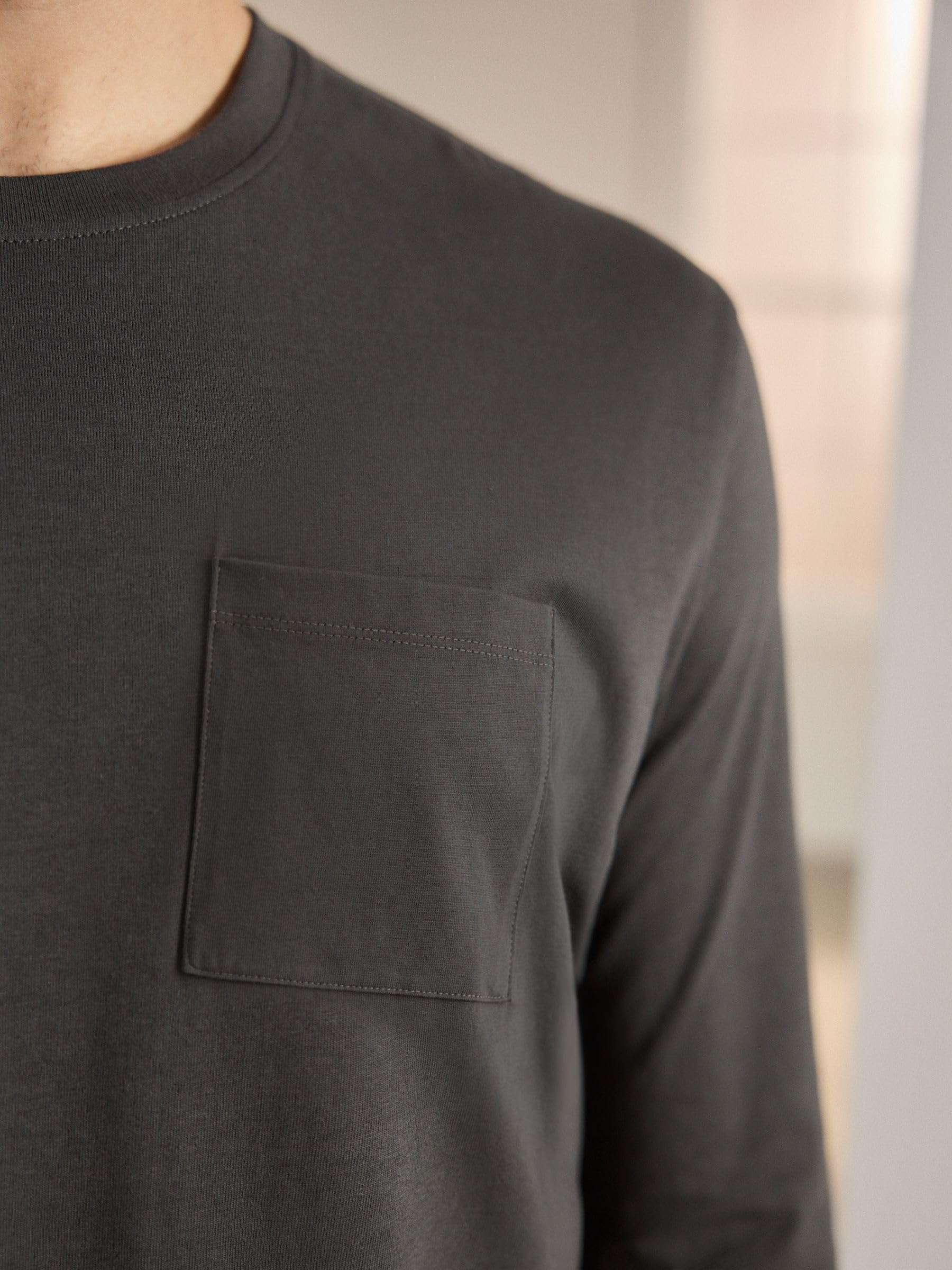 Next pigiama uomo maniche lunghe 100% jersey di cotone 3XL