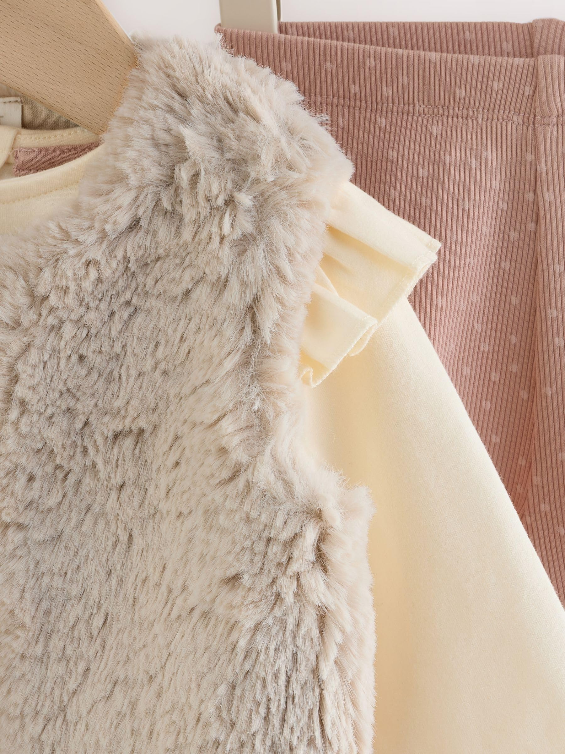 Next completo neonata 3 pezzi gilet taglia 74-80