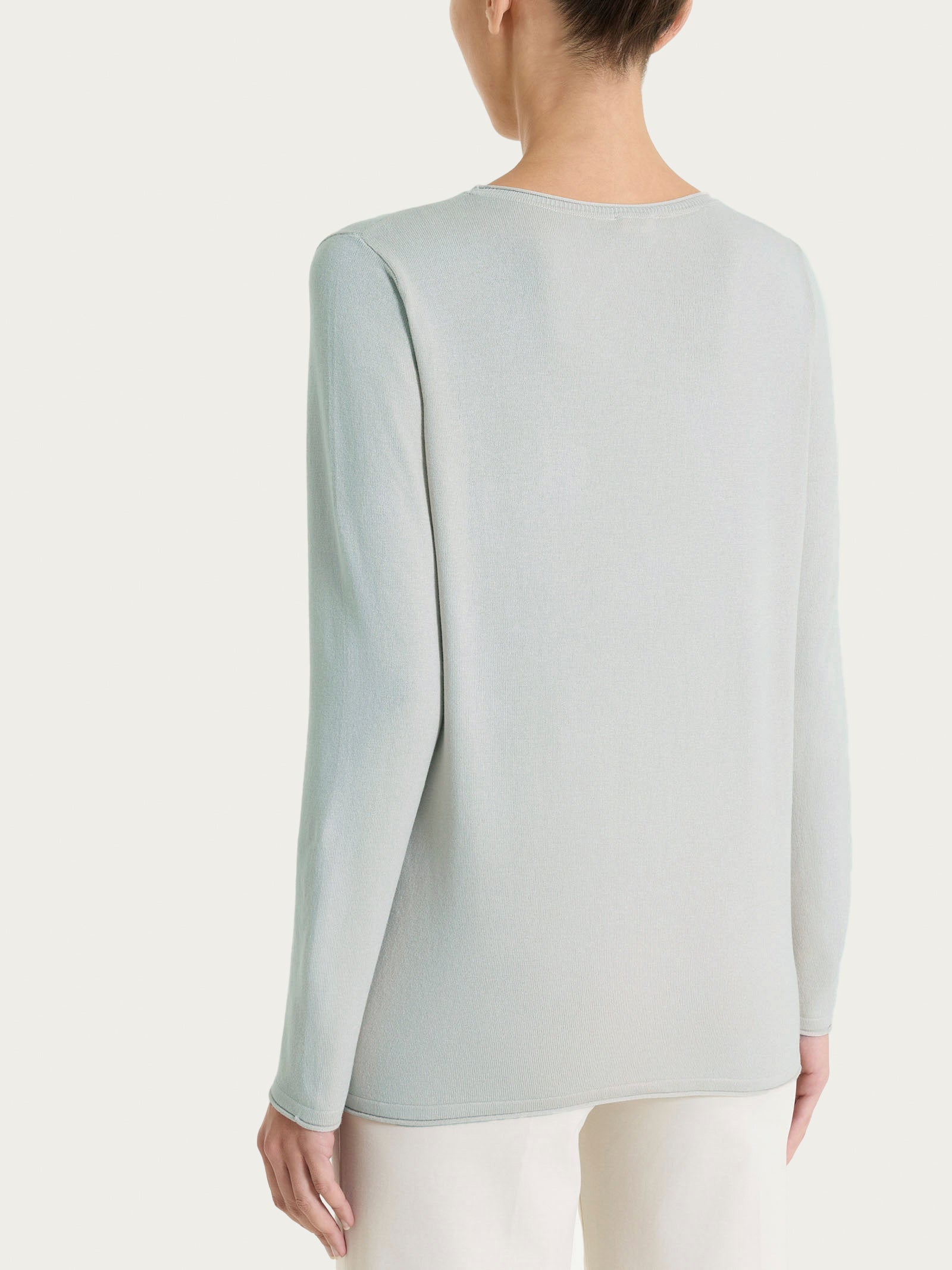 Ragno Summertime Maglia girocollo Gray Dawn viscosa