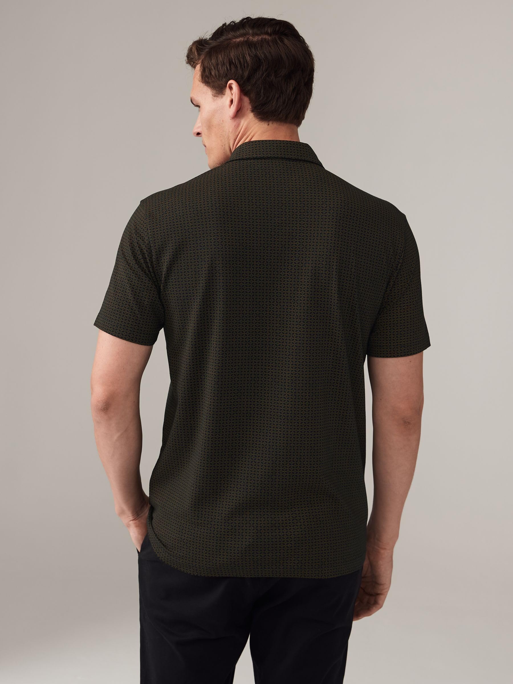 NEXT Polo uomo 3 pezzi 3XL jersey maniche corte stampa