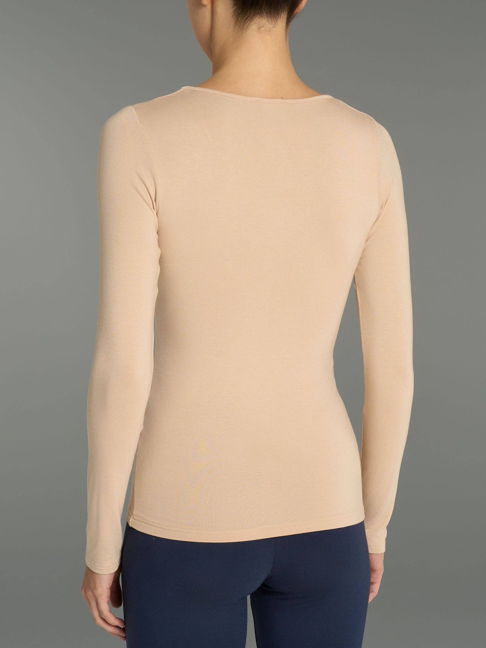Ragno Viscosa Summer Girocollo maglietta irish cream manica lunga