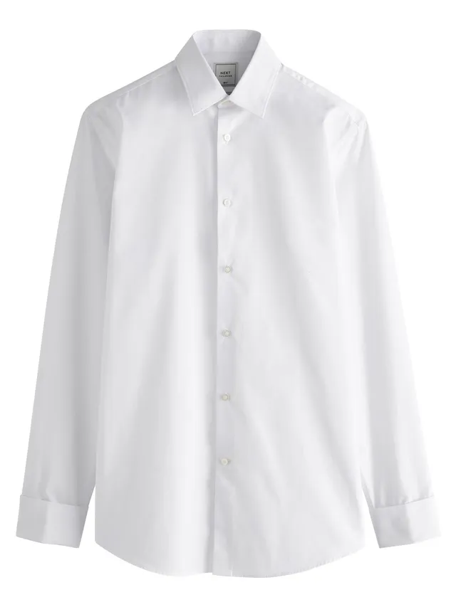 Geo Next camicia easy-care uomo slim taglia 41 nera