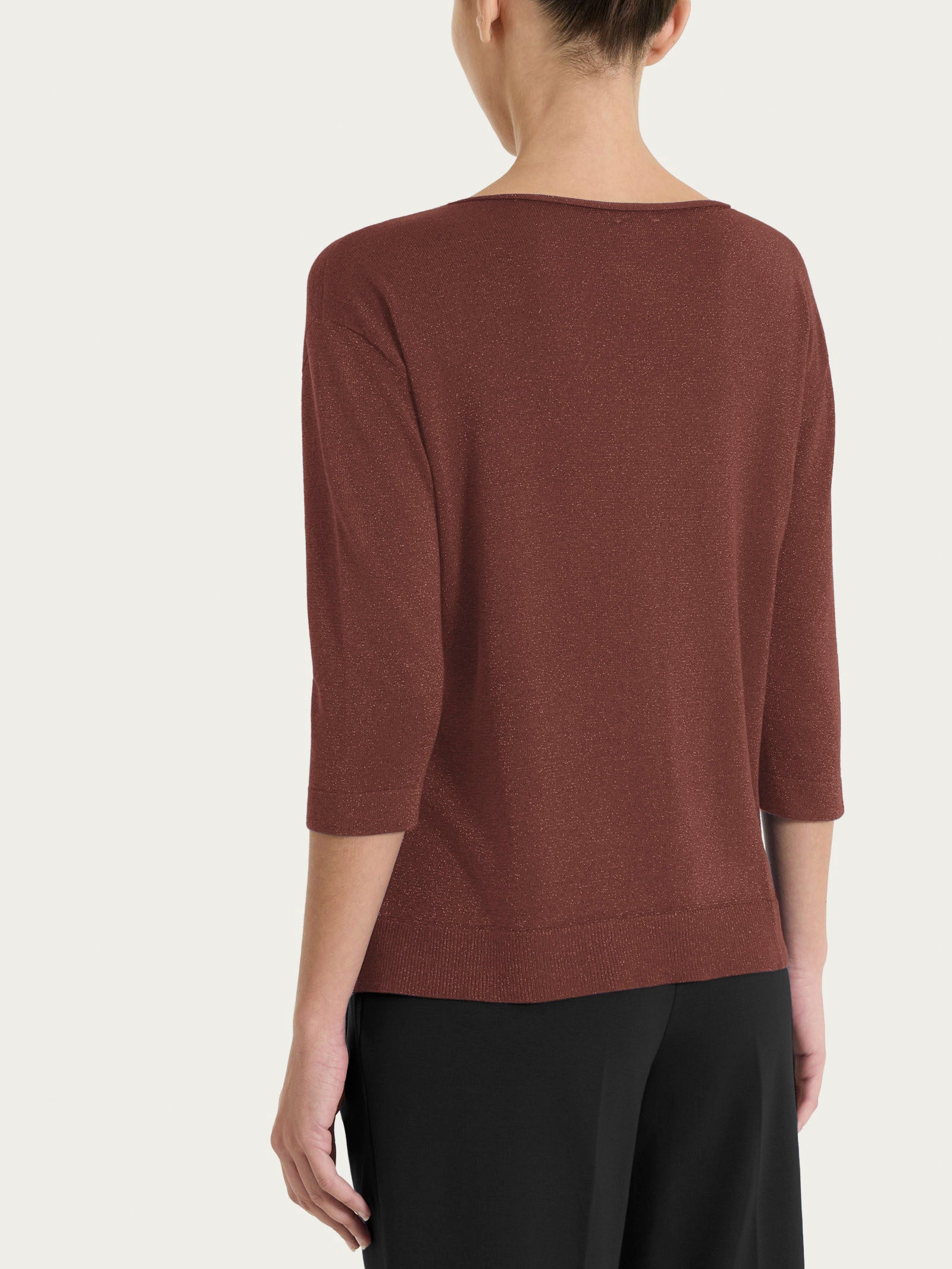 Ragno Maglia barchetta Lurex Summertime donna Cappuccino