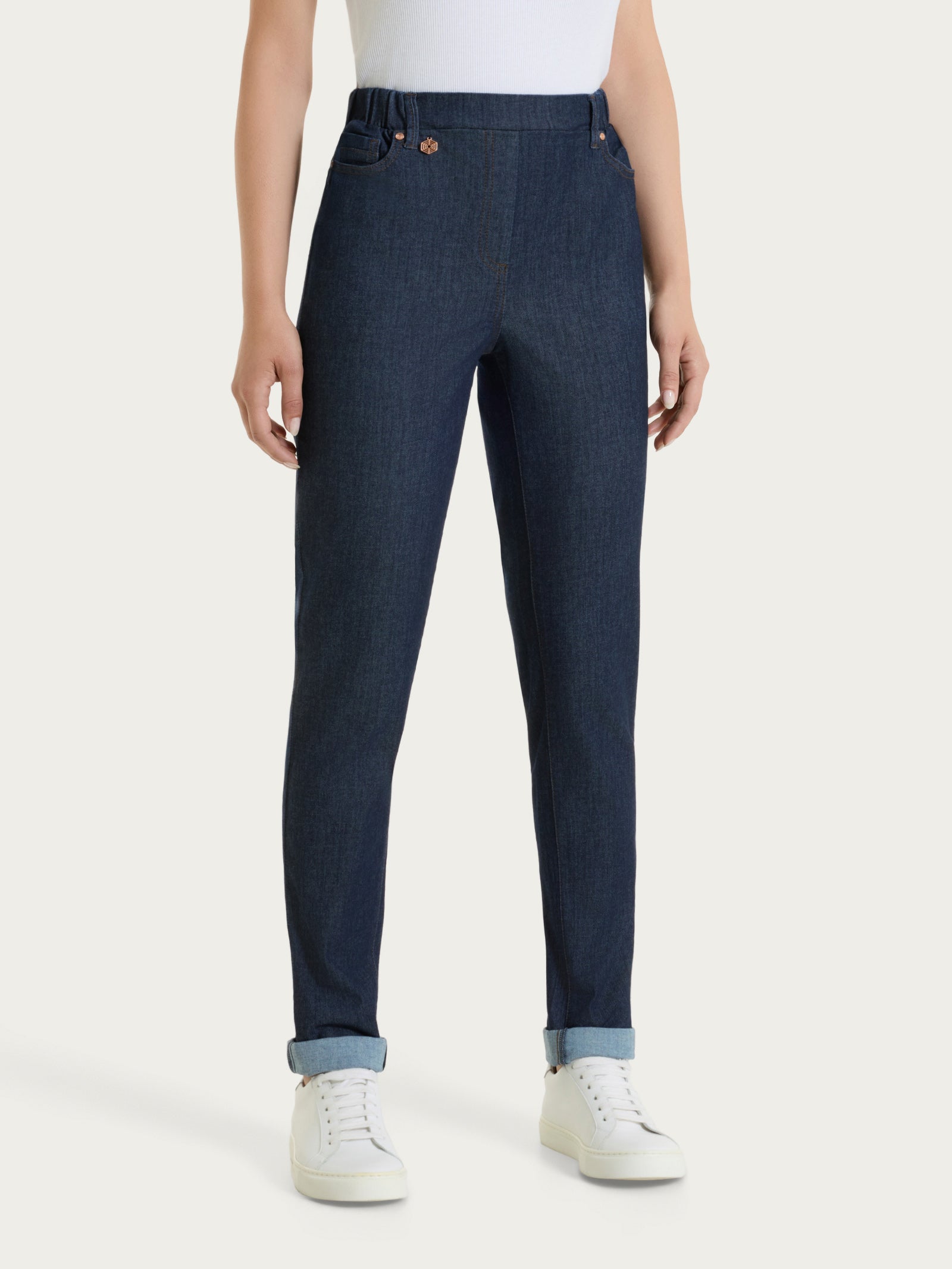 Ragno Super Denim jeans 5 tasche indigo skinny