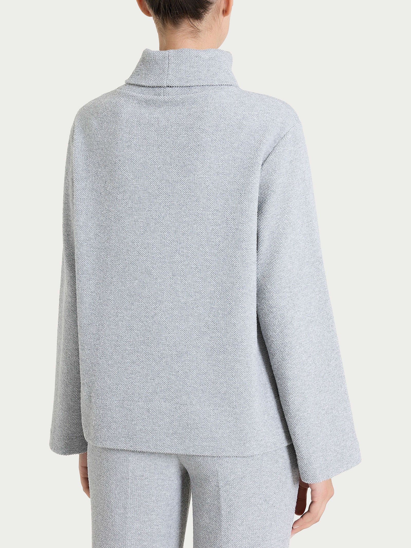 Ragno Relaxed Wardrobe Felpa collo ciambella Grigio Mel. calda