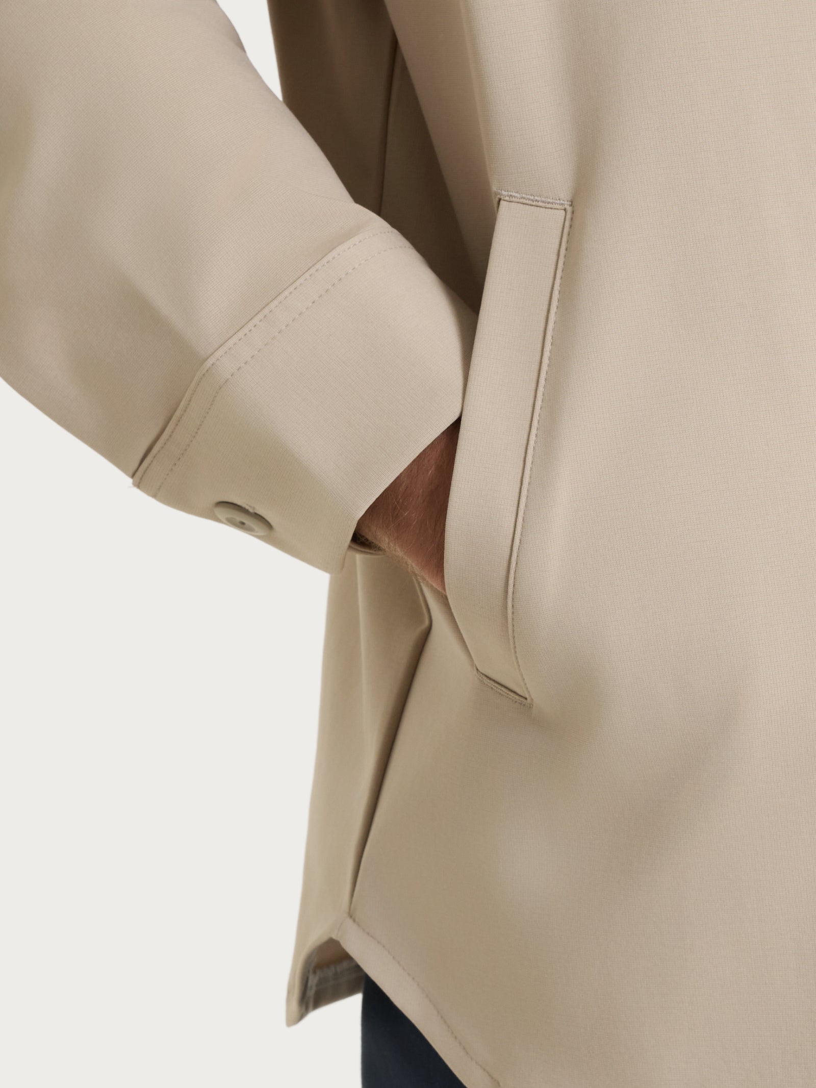 Ragno Compact Light Giacca con Tasche Plaza Taupe