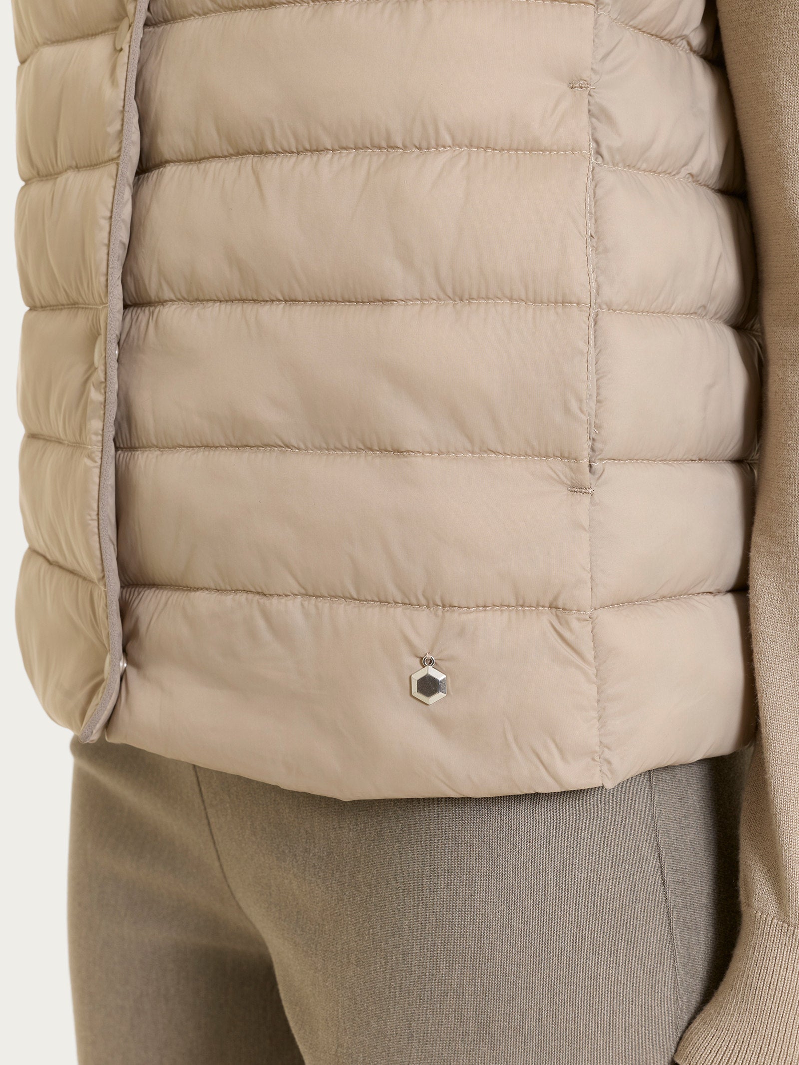 Ragno Ultralight Piumino gilet smanicato grigio Glace'