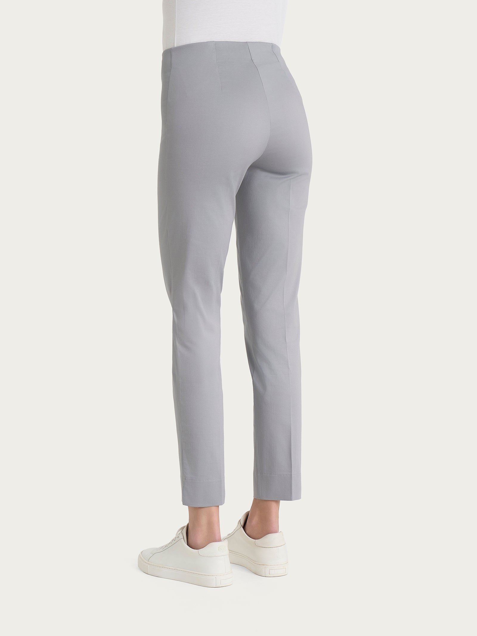 Ragno Satin Power Pantalone Capri Ultimate Gray skinny