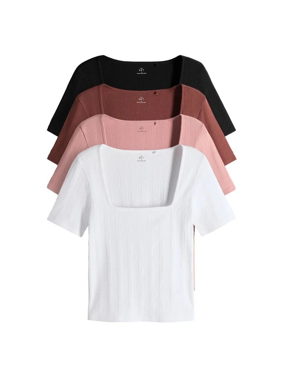 Geo Next The Set t-shirt coste donna 4 pezzi