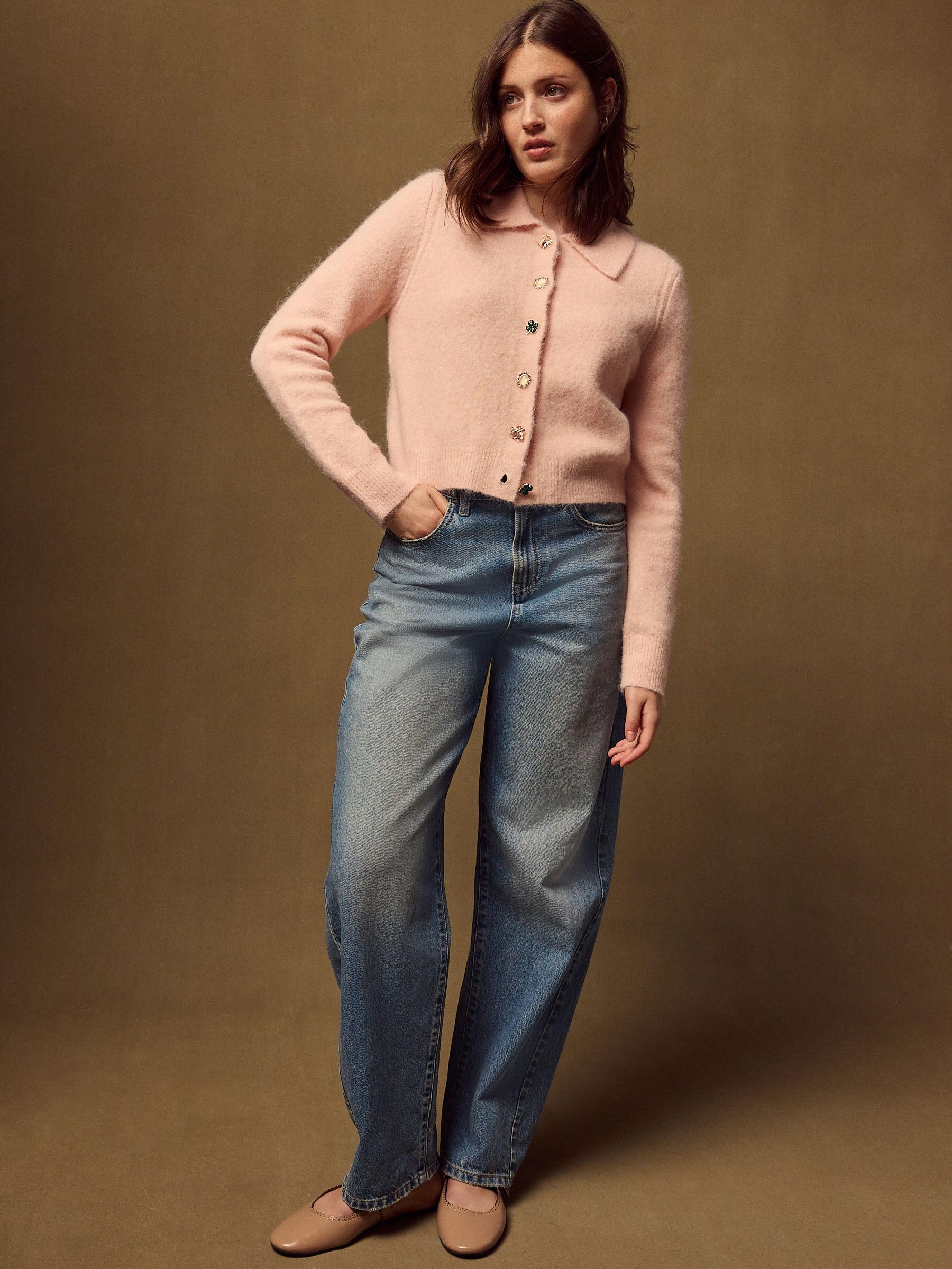 Next cardigan donna colletto maglia misto lana