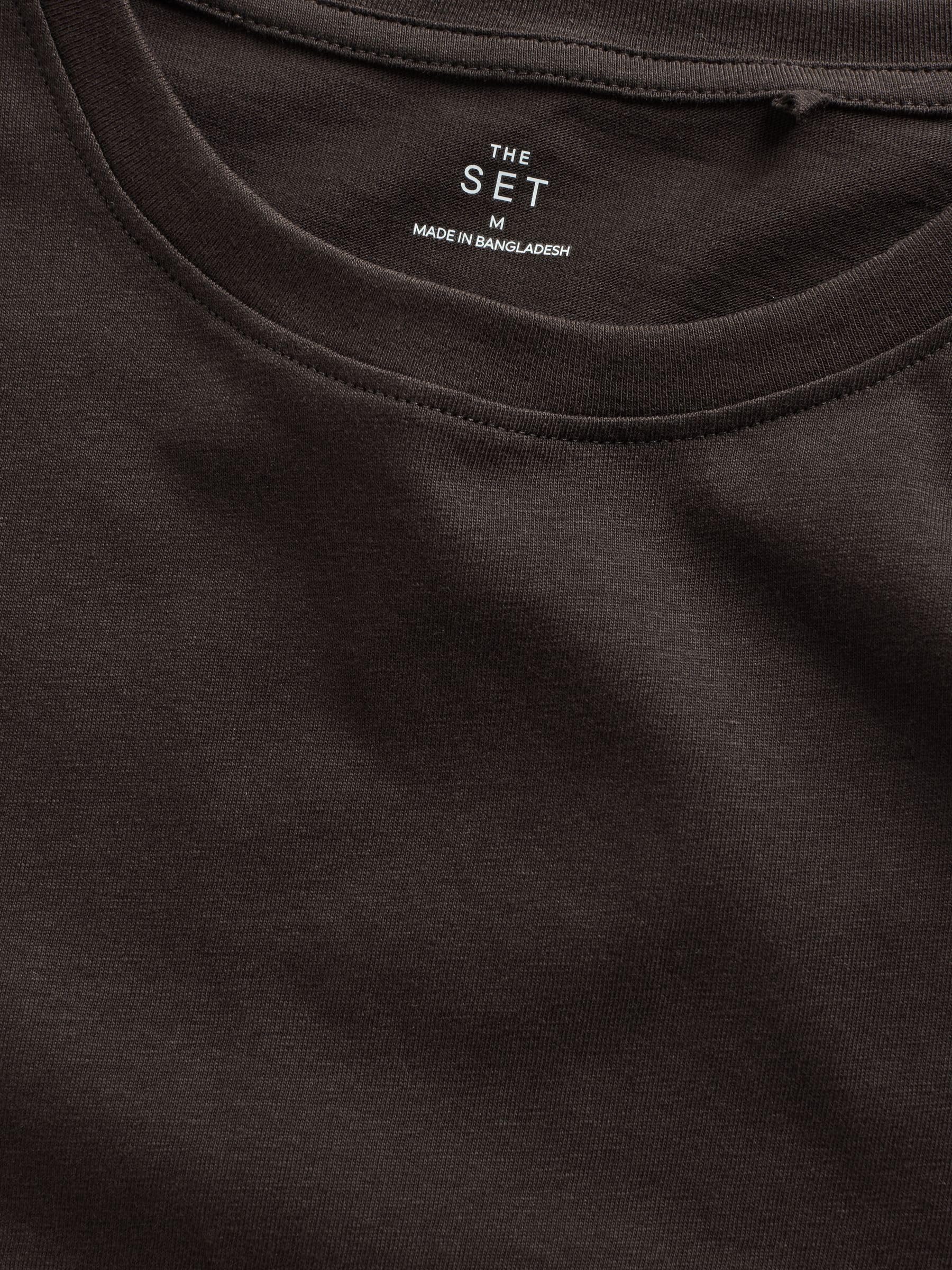 The Set T-Shirt Donna Cotone 3 Pezzi Maniche Corte Comode
