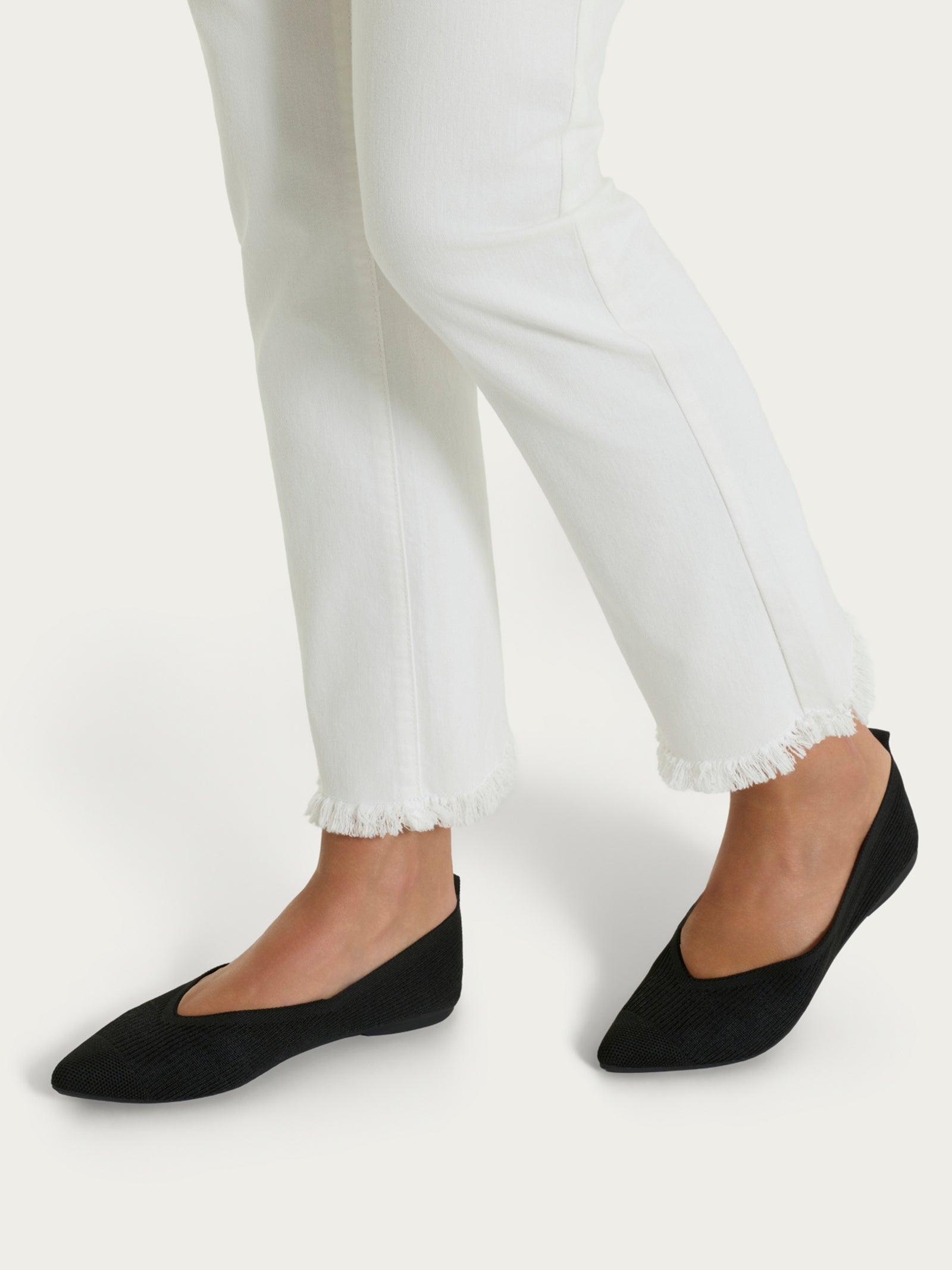 Ragno Ballerine Slip On Maglia Nere Memory Foam