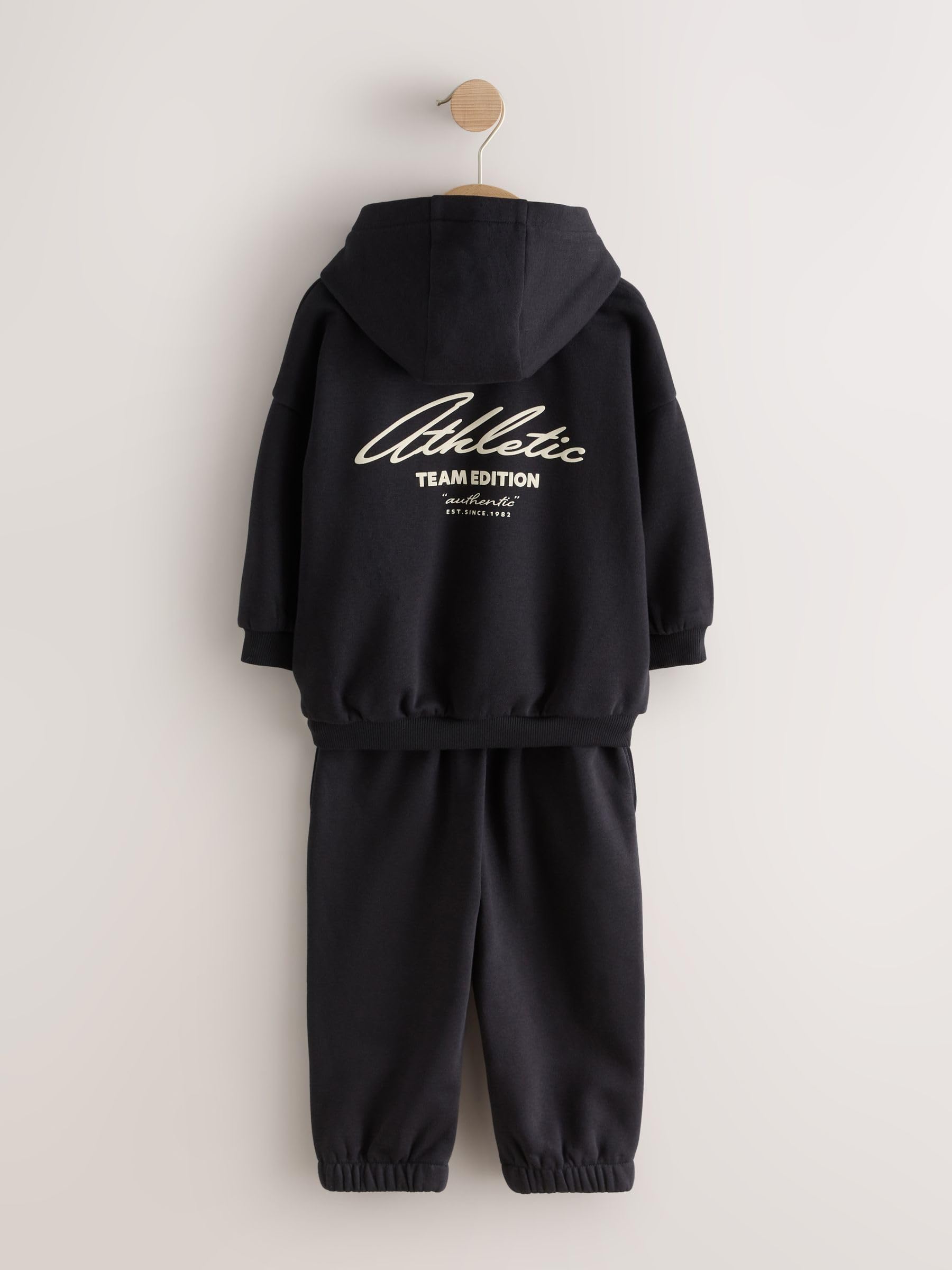 Next tuta bambino felpa e jogging verde nero 80-86 4 pezzi