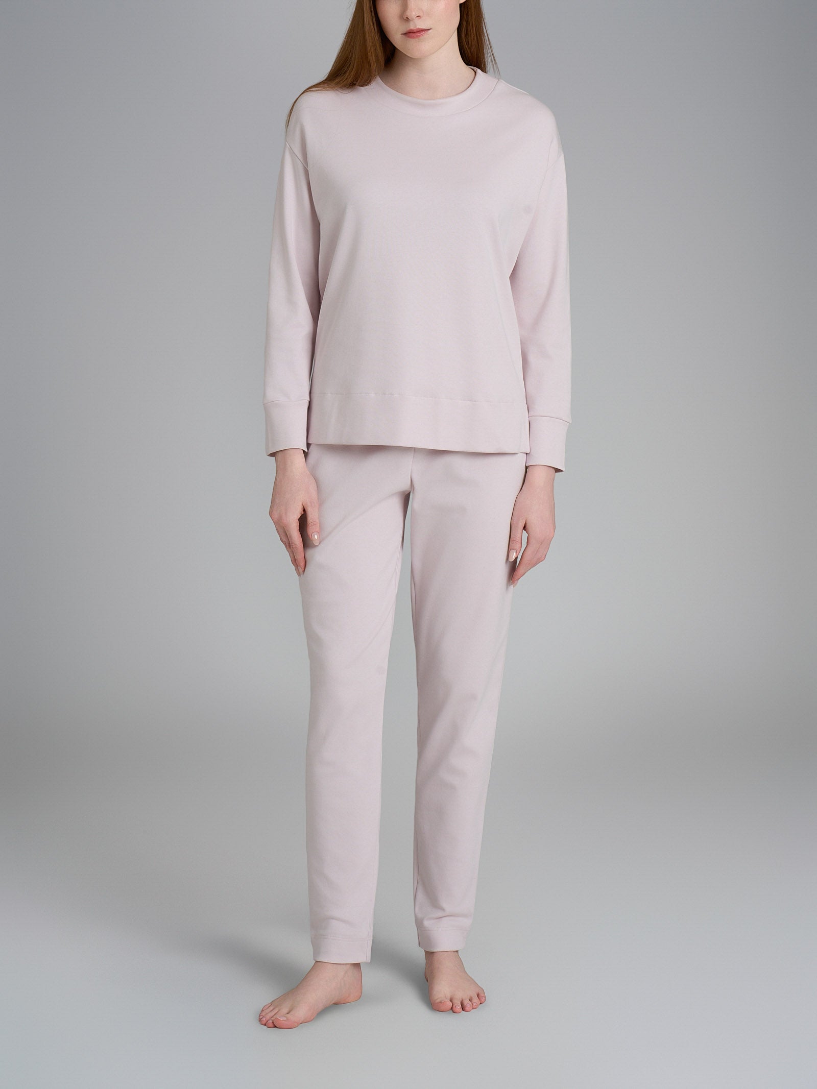 Ragno Jersey Cotone pigiama lungo orchid ice interlock