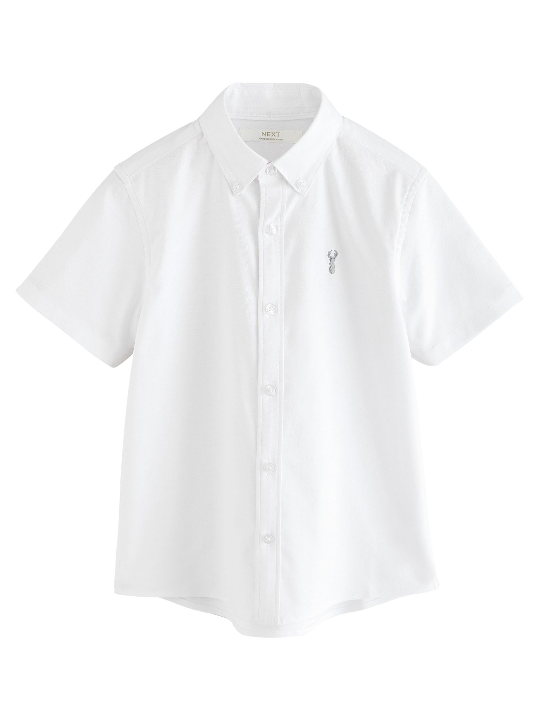 Next camicia oxford bambino manica corta 2 pezzi 9 anni