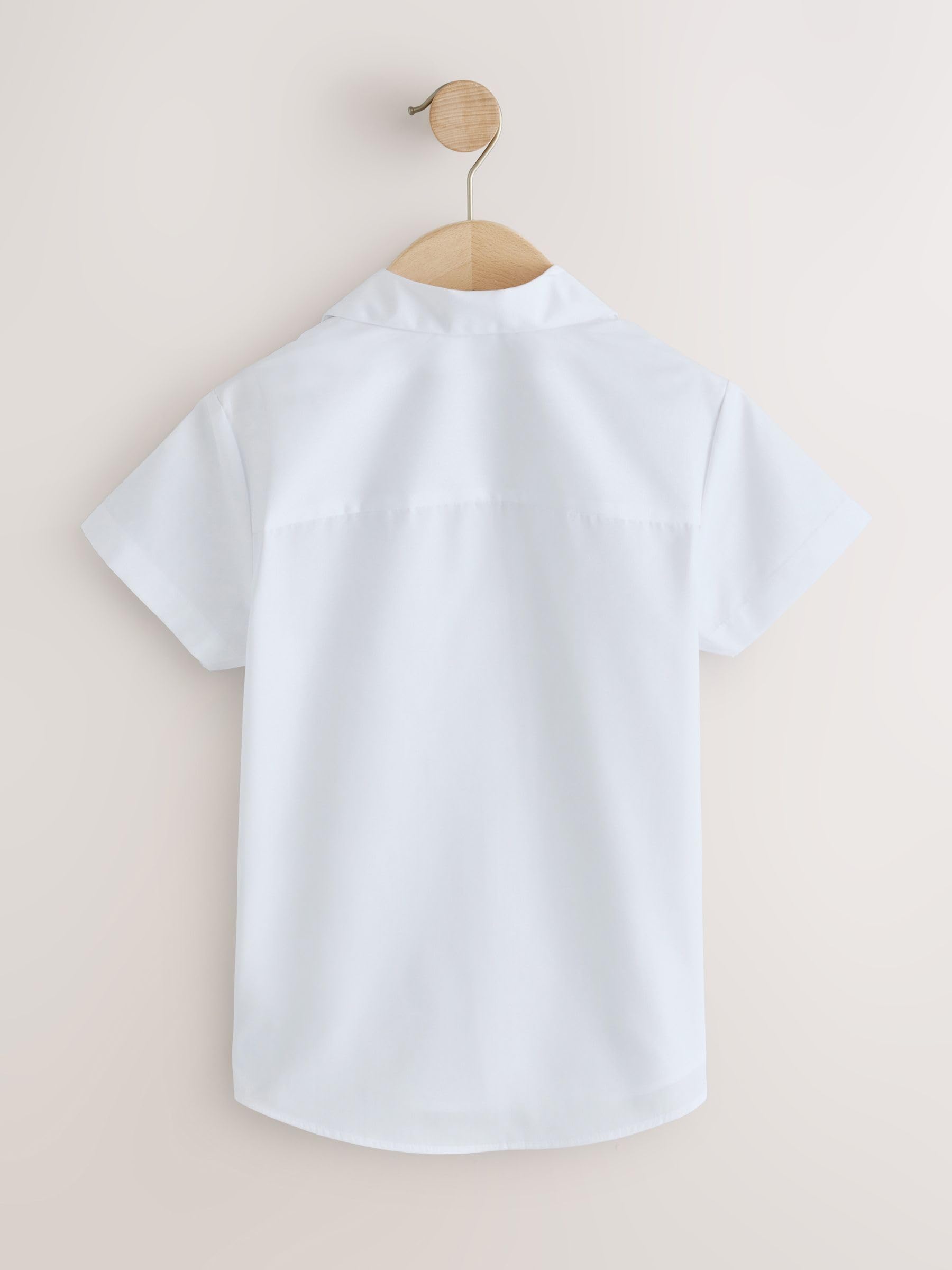 Next camicie scuola bambina maniche corte bianco 5 pezzi