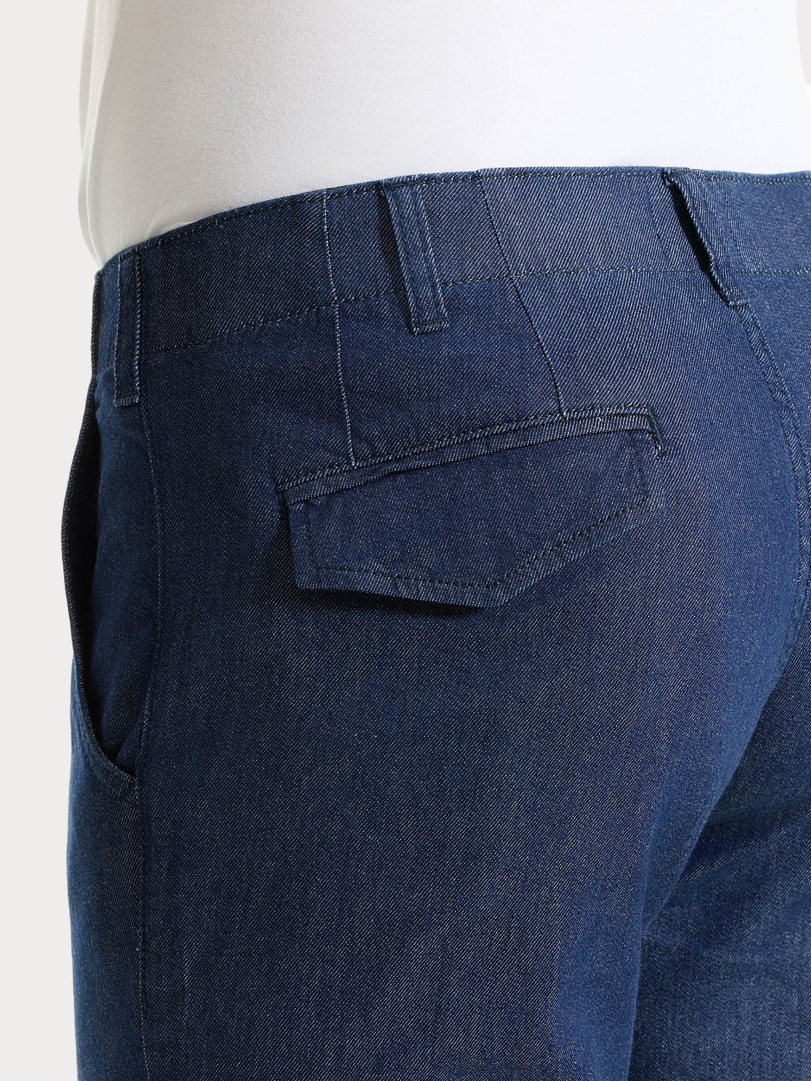 Ragno Jeans Chino Light Denim pantaloni uomo Indigo elasticizzato