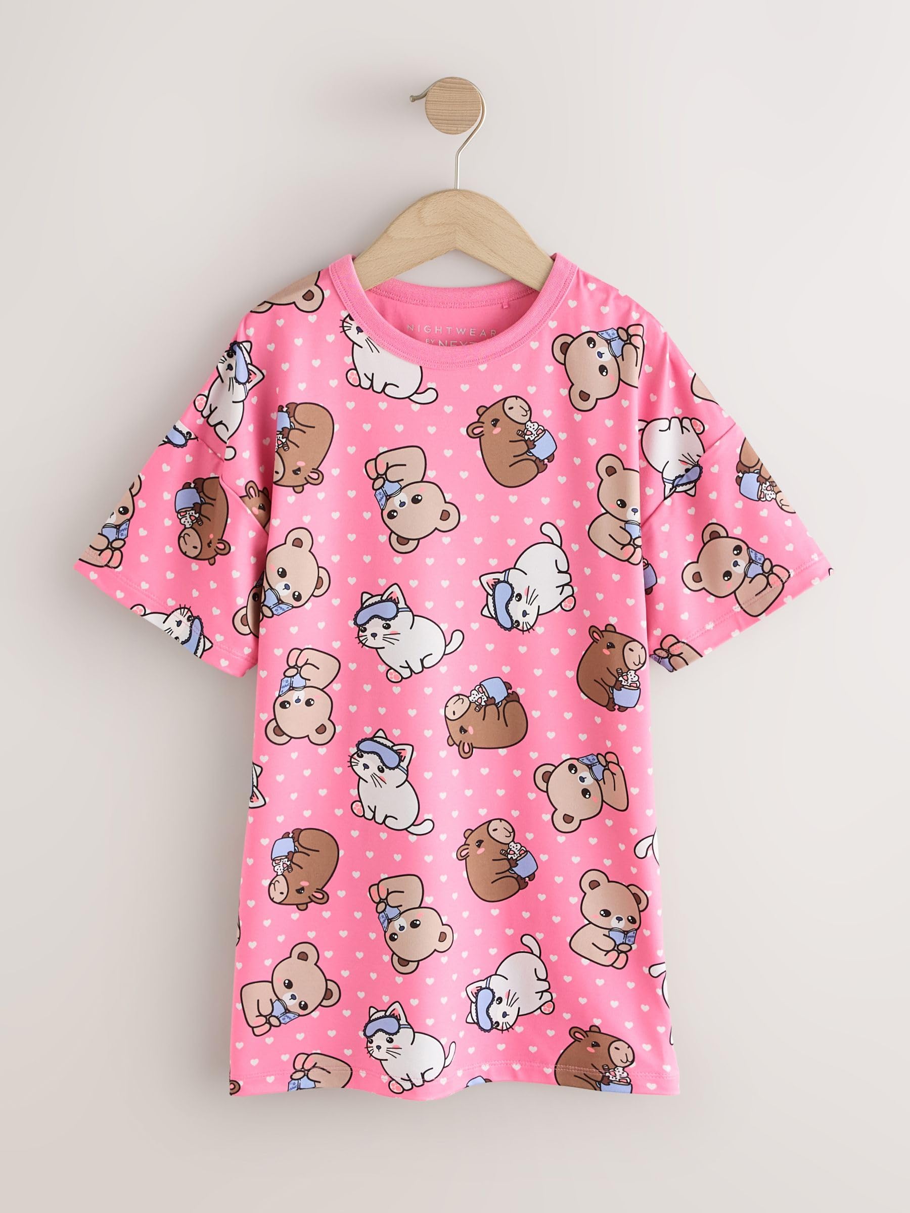 Next camicie notte bambina confezione 2 pezzi morbide