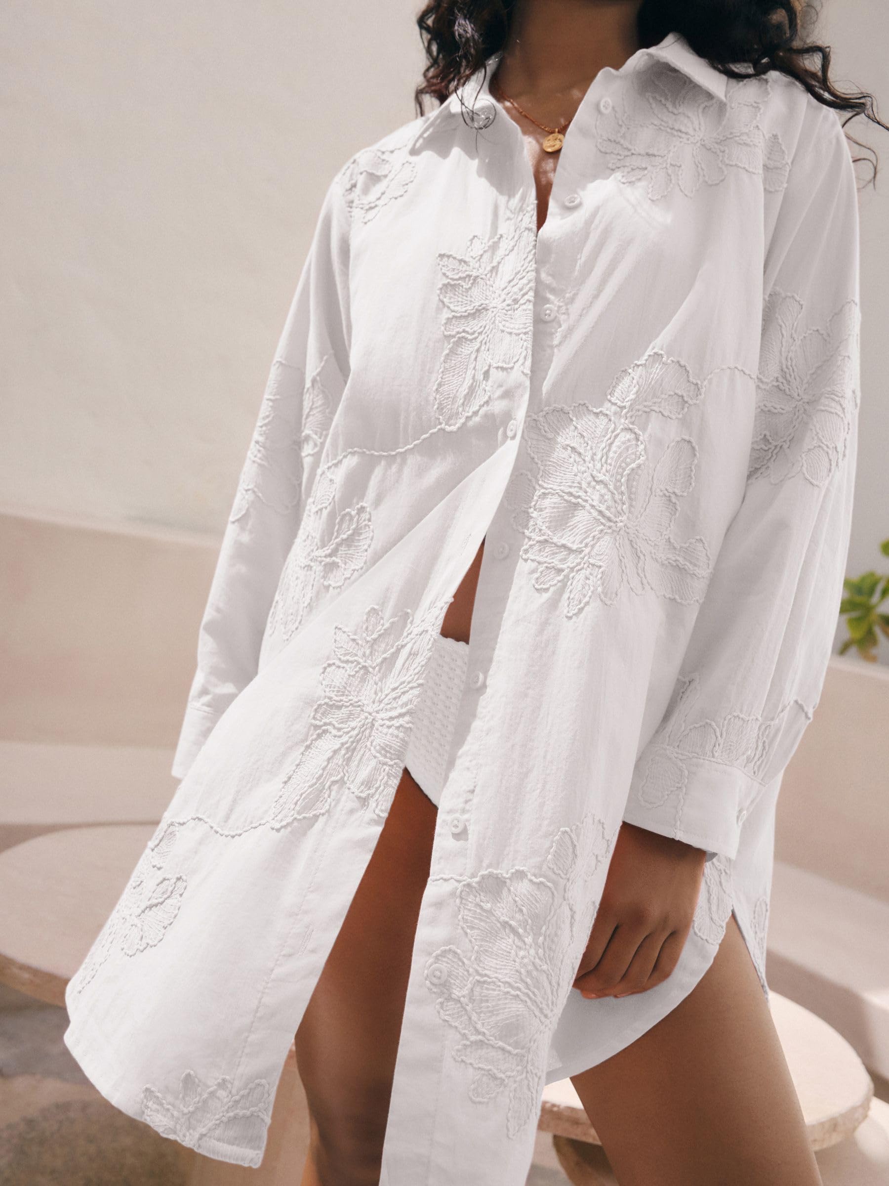 Geo Next Cornely camicia donna 46 bianca copricostume