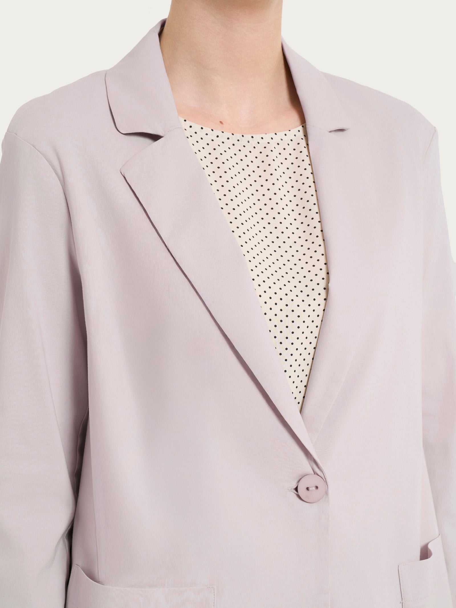 Ragno Super Fresh Blazer Destrutturato Rosa Un Bottone