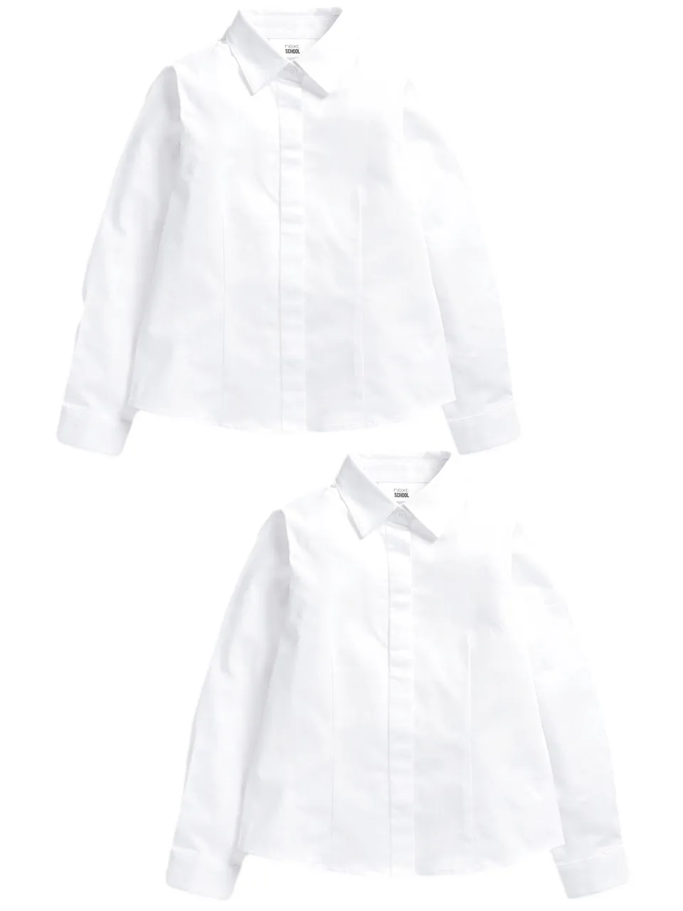 Next Premium Elasticizzate camicia scolastica 11 anni 2 pezzi cotone
