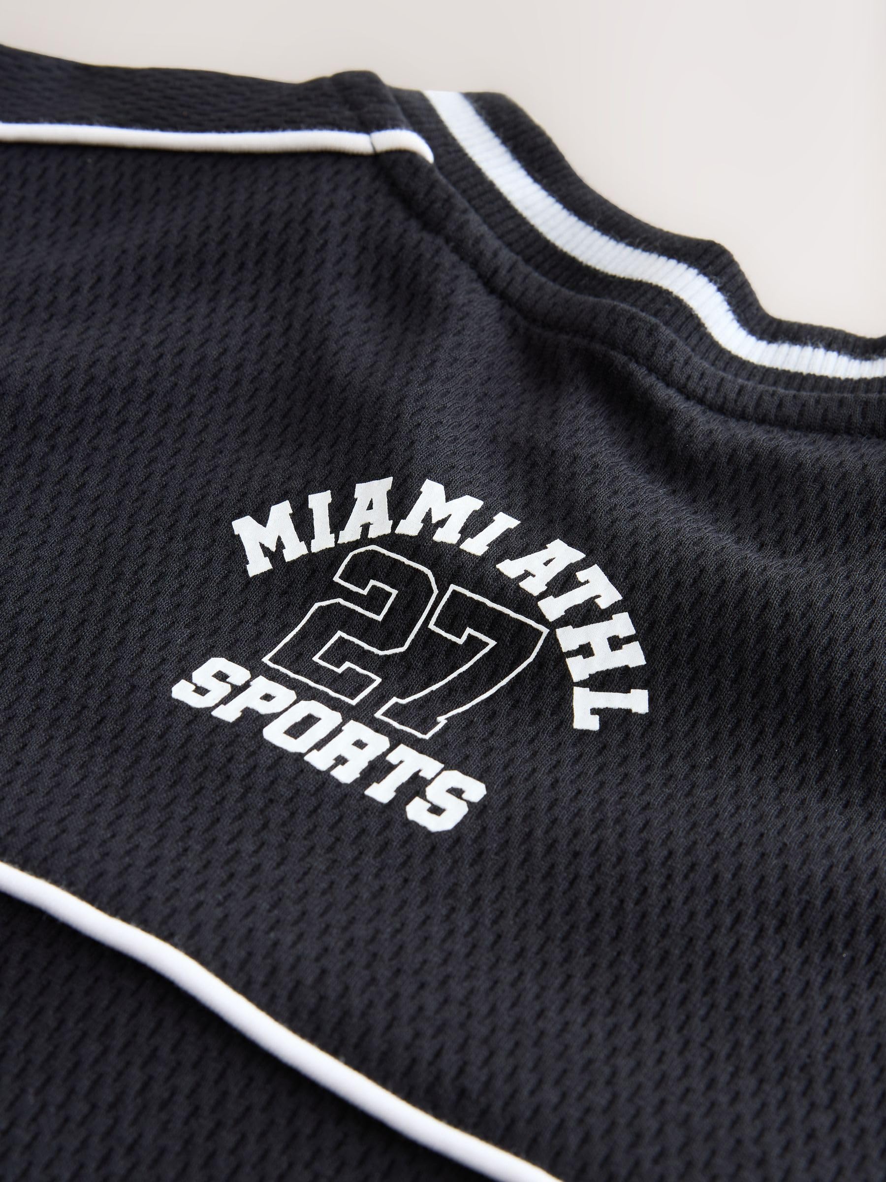 Next completo bambino t-shirt shorts varsity uso quotidiano
