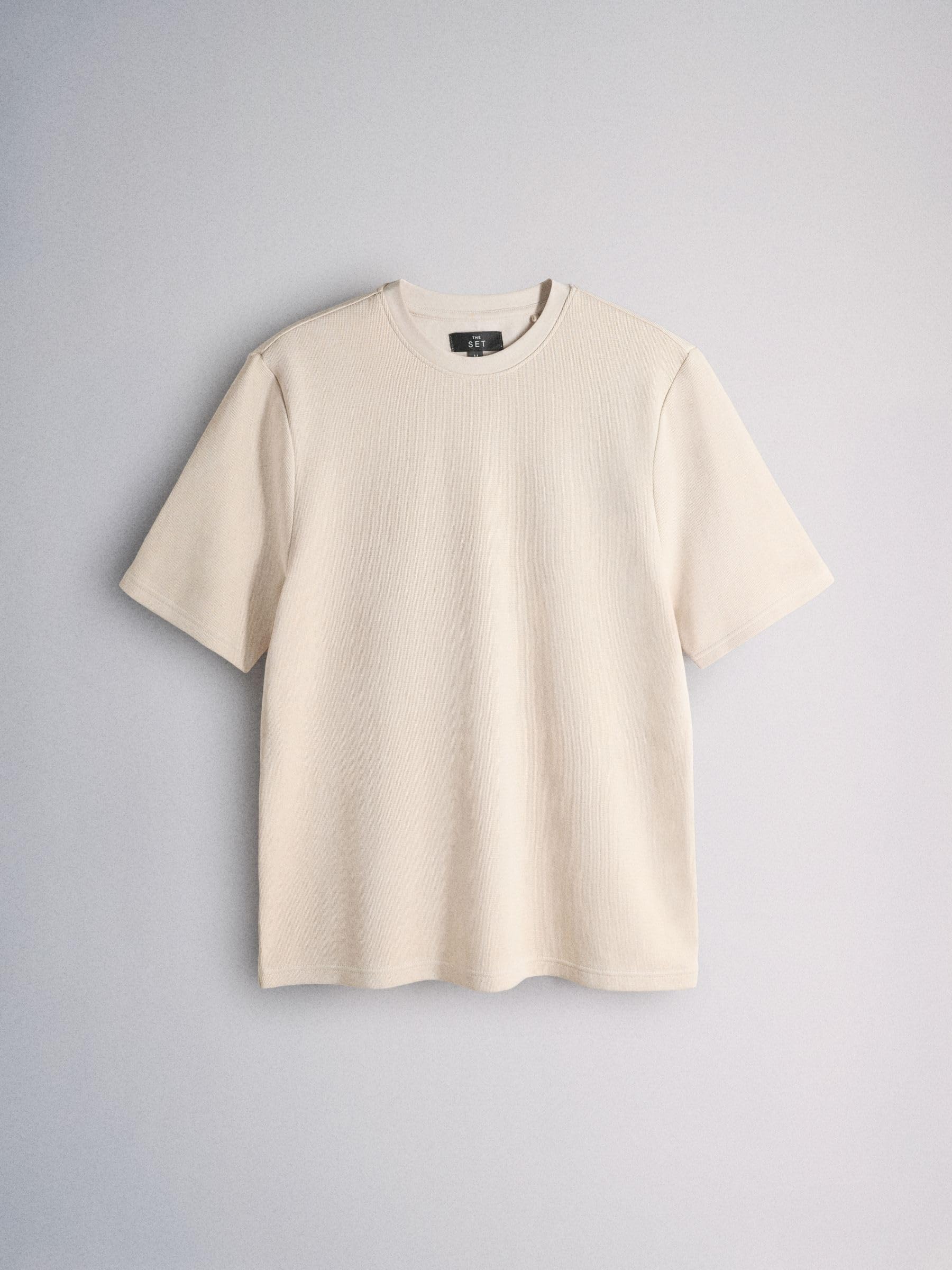 Geo Next The Set T-shirt girocollo uomo 3 pezzi cotone testurizzato