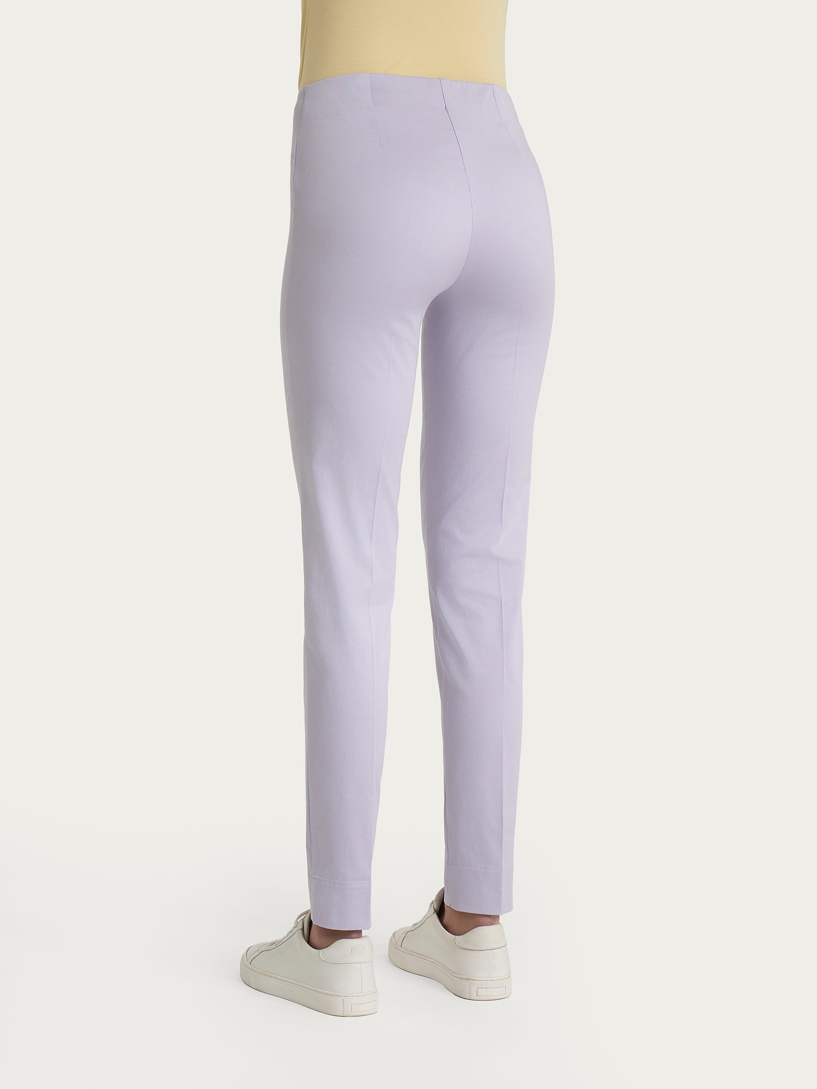 Ragno Satin Power Pantalone Sigaretta Thistle skinny elegante