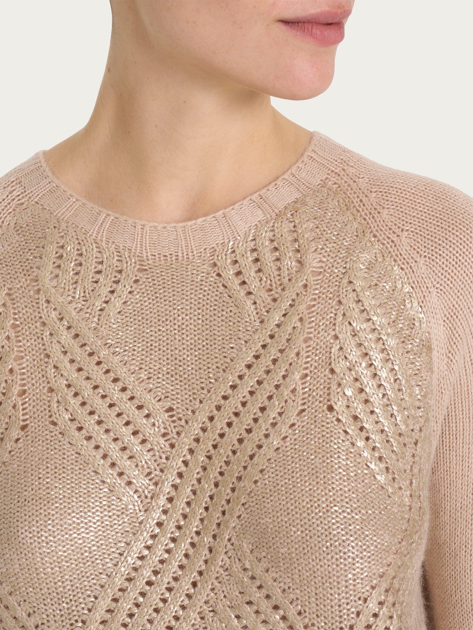 Ragno Merino Soft Girocollo Maglia Moonlight Soft
